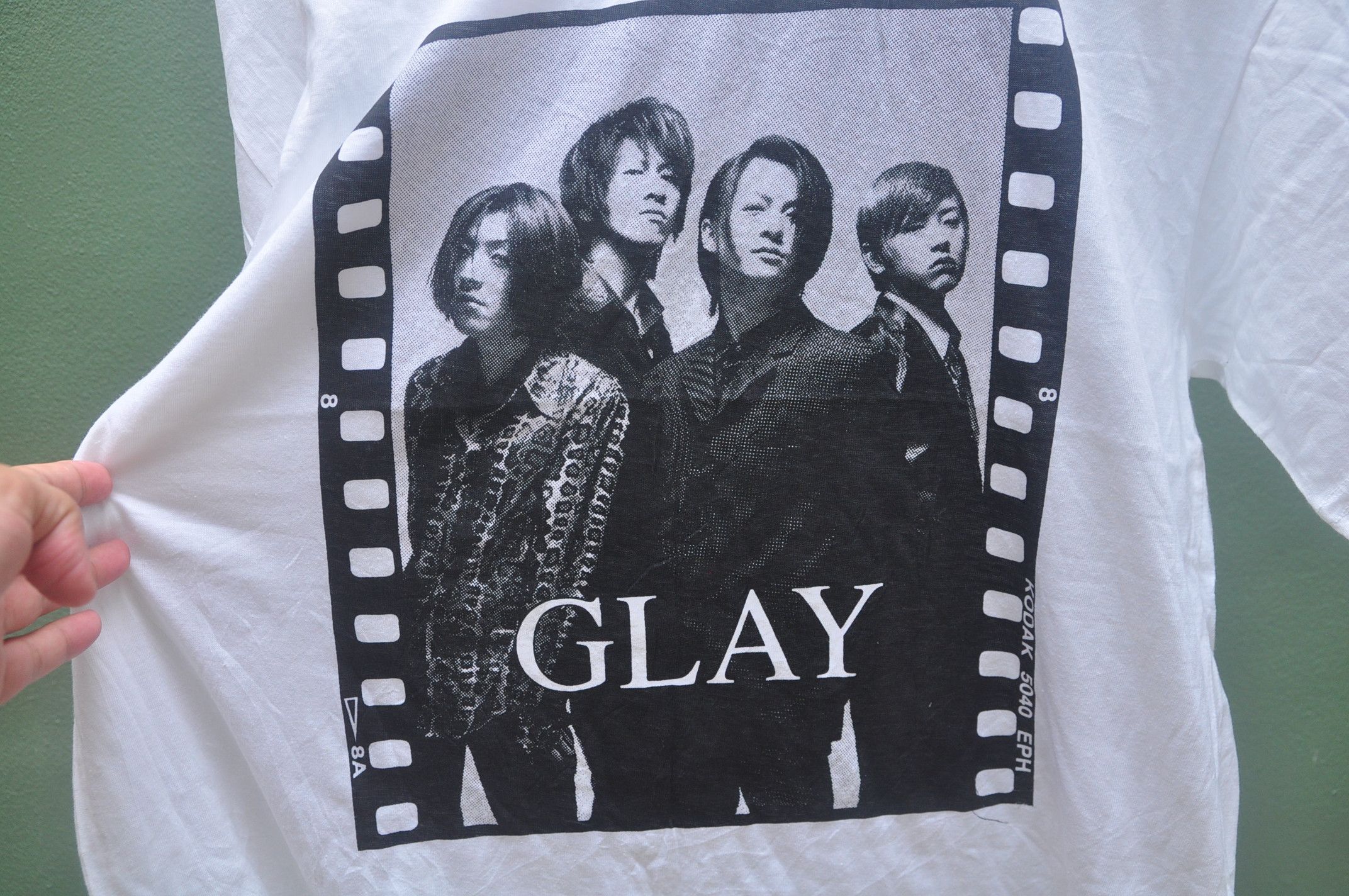 Band Tees × Designer × Japanese Brand Vintage Glay Line Up Band Music Japan White Shirt Size US L / EU 52-54 / 3 - 3 Thumbnail