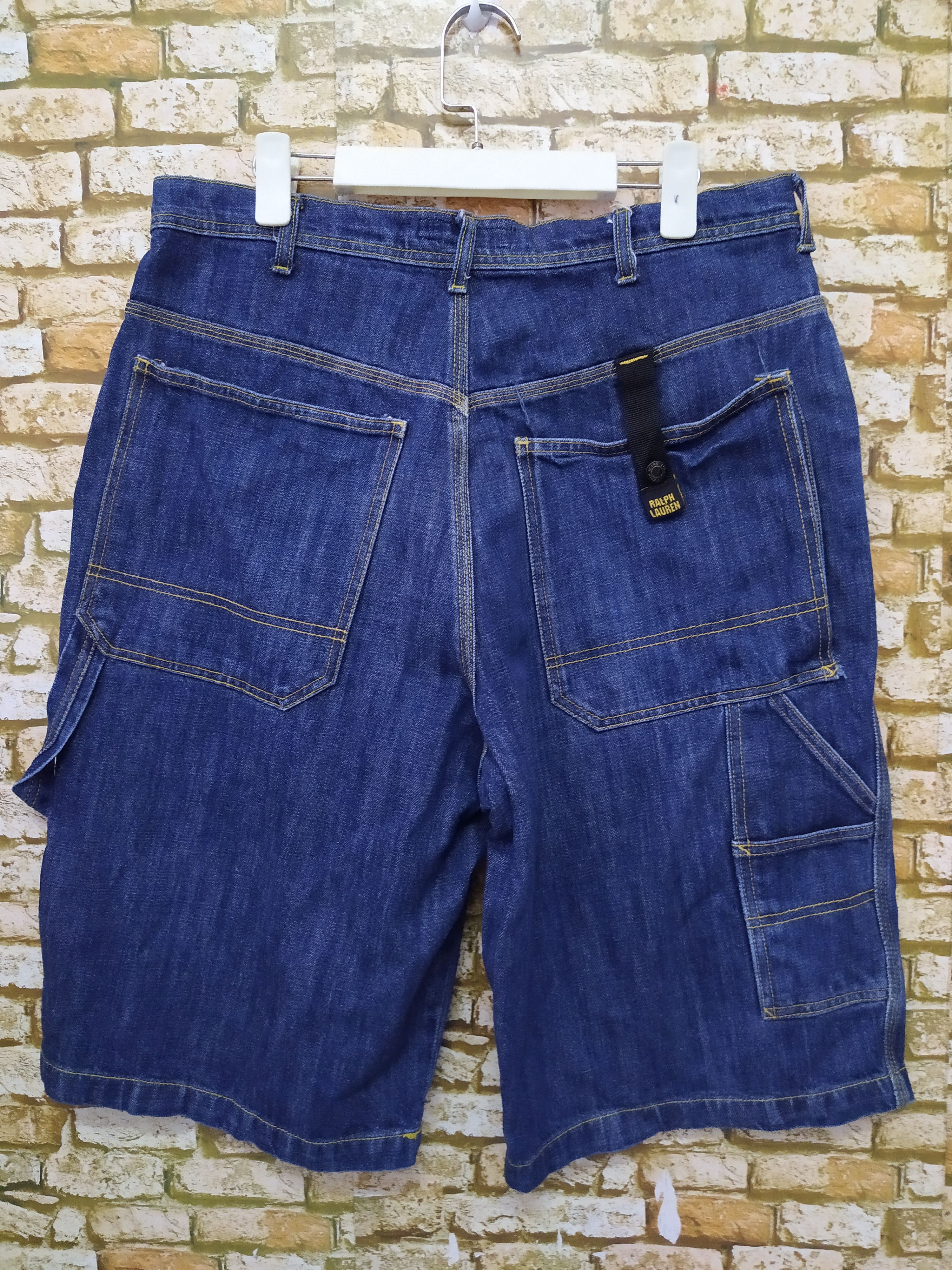 Polo Ralph Lauren POLO RALPH LAUREN SHORT DENIM MULTI-POCKET (B881) w35 Size US 35 - 1 Thumbnail