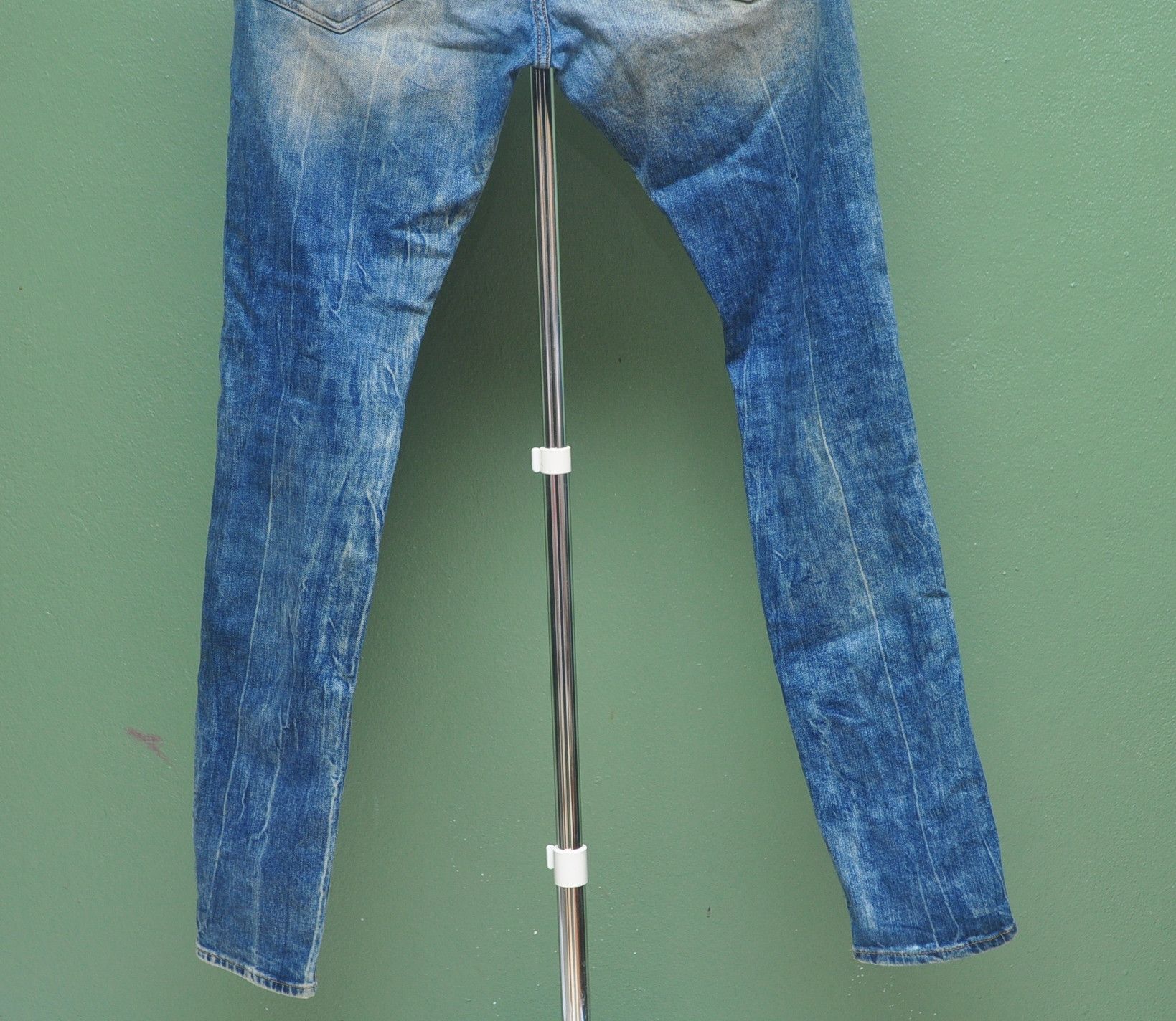 Designer × Japanese Brand Vintage H&M Made In Turkey Distressed Skinny Denim Size US 32 / EU 48 - 6 Thumbnail