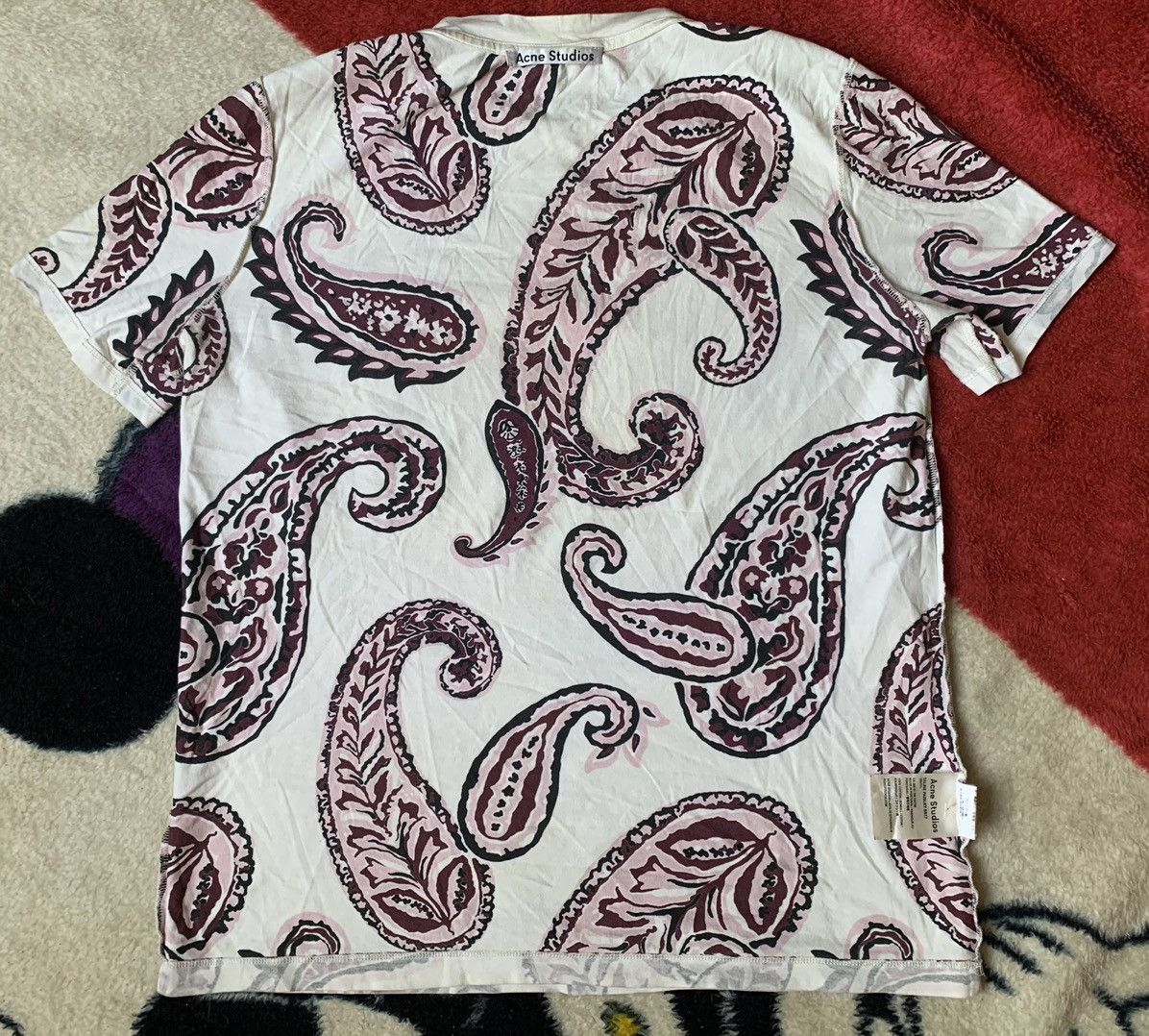 Acne Studios ACNE STUDIOS TALINE PAISLEY SS17 TSHIRT Size US S / EU 44-46 / 1 - 4 Thumbnail