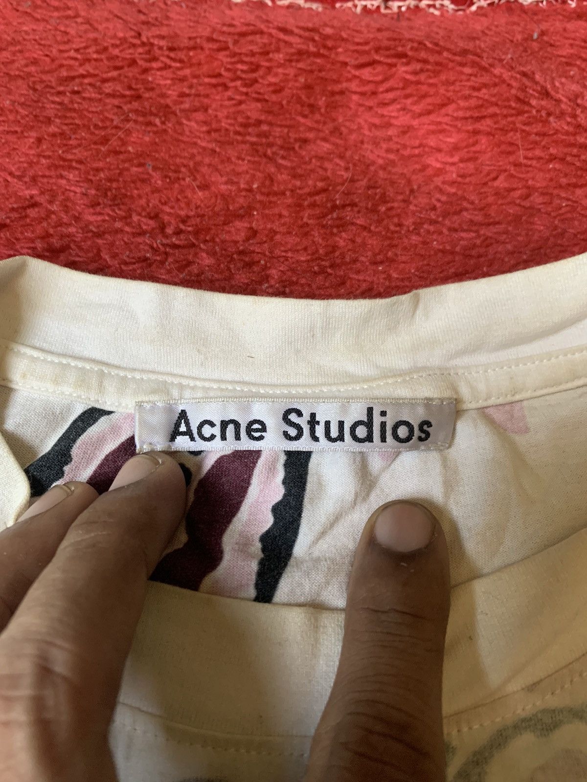 Acne Studios ACNE STUDIOS TALINE PAISLEY SS17 TSHIRT Size US S / EU 44-46 / 1 - 5 Thumbnail