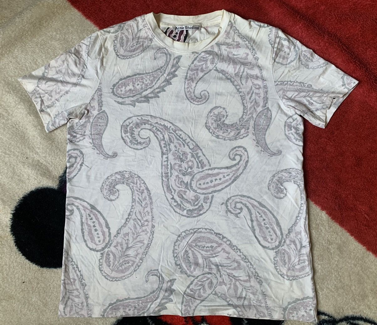 Acne Studios ACNE STUDIOS TALINE PAISLEY SS17 TSHIRT Size US S / EU 44-46 / 1 - 1 Thumbnail