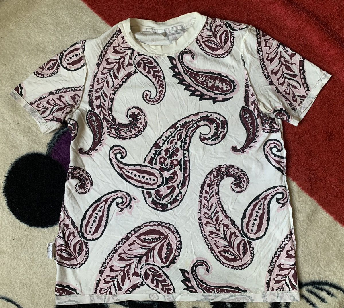 Acne Studios ACNE STUDIOS TALINE PAISLEY SS17 TSHIRT Size US S / EU 44-46 / 1 - 3 Thumbnail
