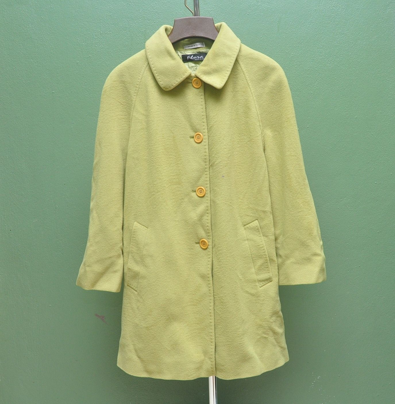 Designer × Japanese Brand Vintage Flora Made In Italy Superfine Wool Size L / US 10 / IT 46 - 1 Thumbnail