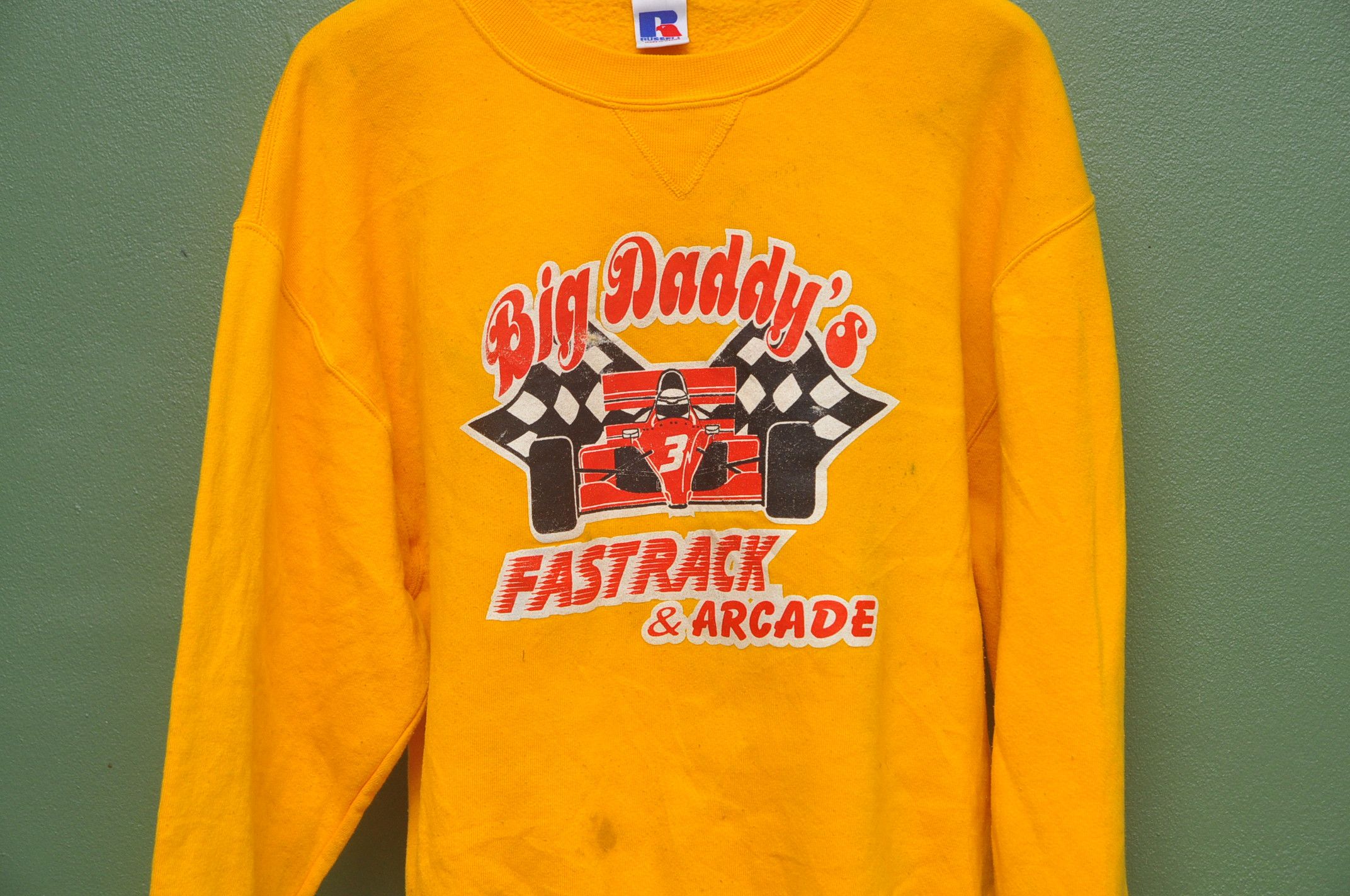 Benetton × Designer × Japanese Brand Vintage Big Daddy's Fast Track & Arcade Sweetshirt Size US L / EU 52-54 / 3 - 3 Thumbnail