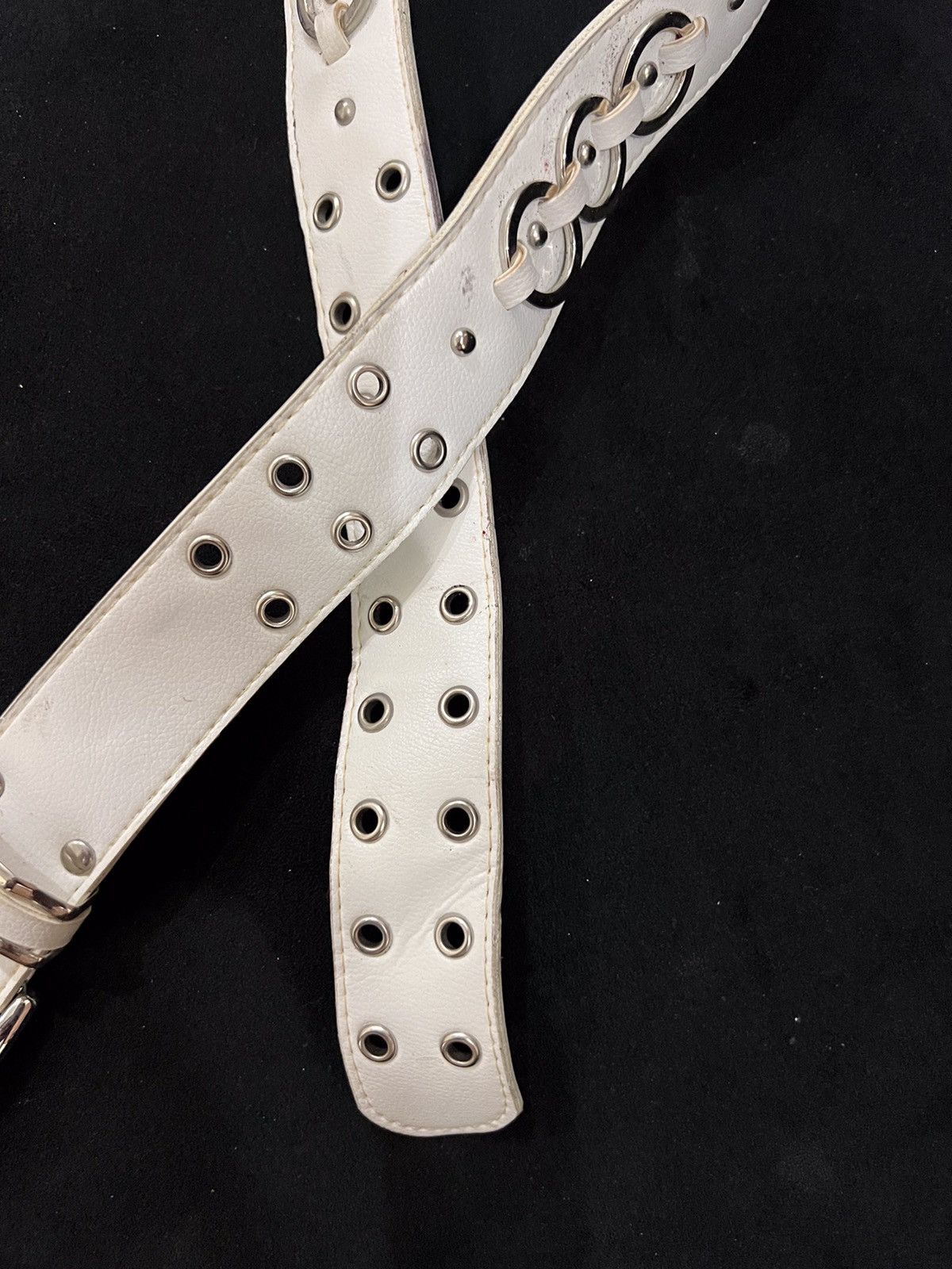 Seditionaries Seditionaries White Rare Design Buckle Belt Size ONE SIZE - 9 Thumbnail