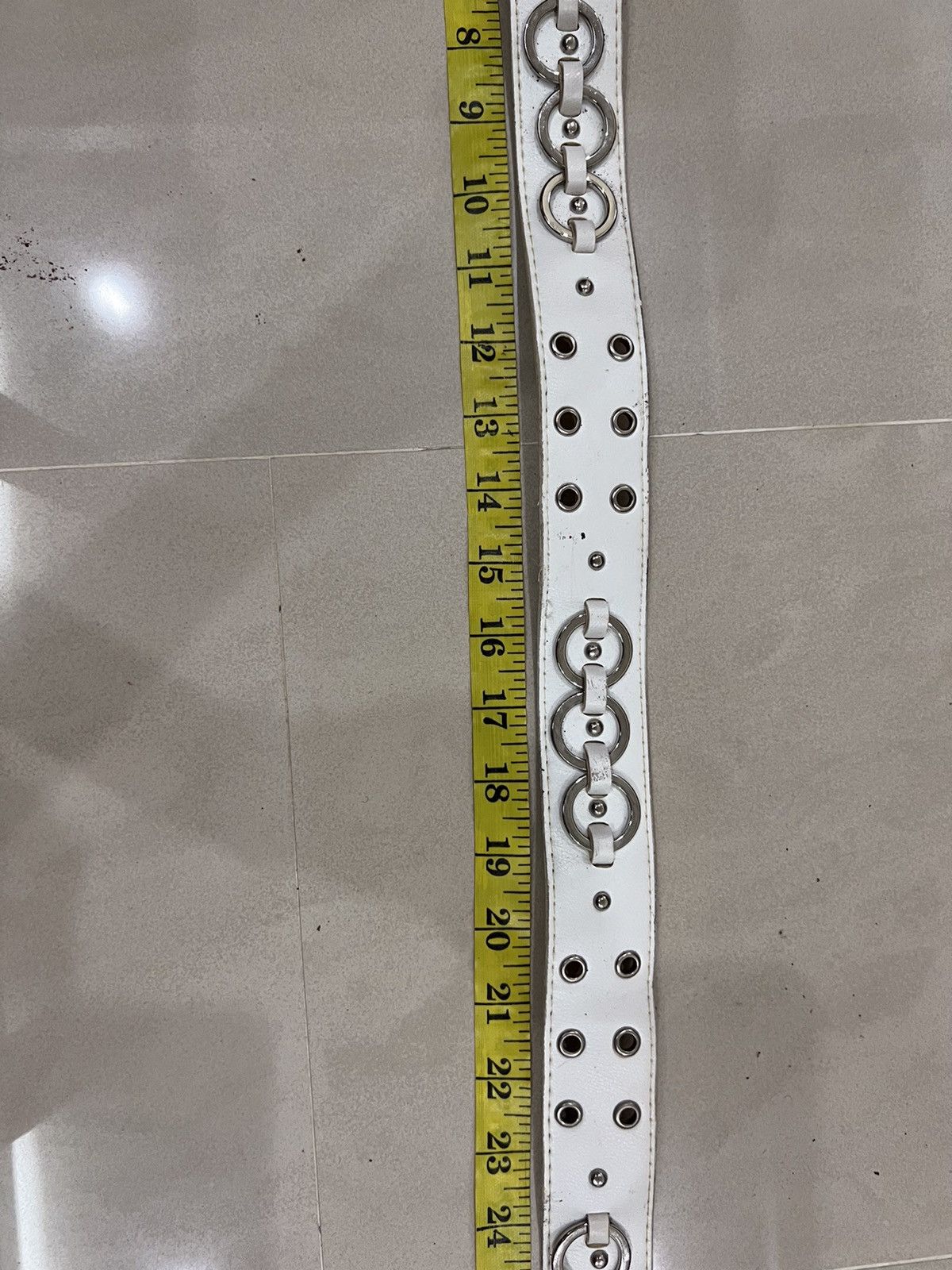 Seditionaries Seditionaries White Rare Design Buckle Belt Size ONE SIZE - 17 Thumbnail