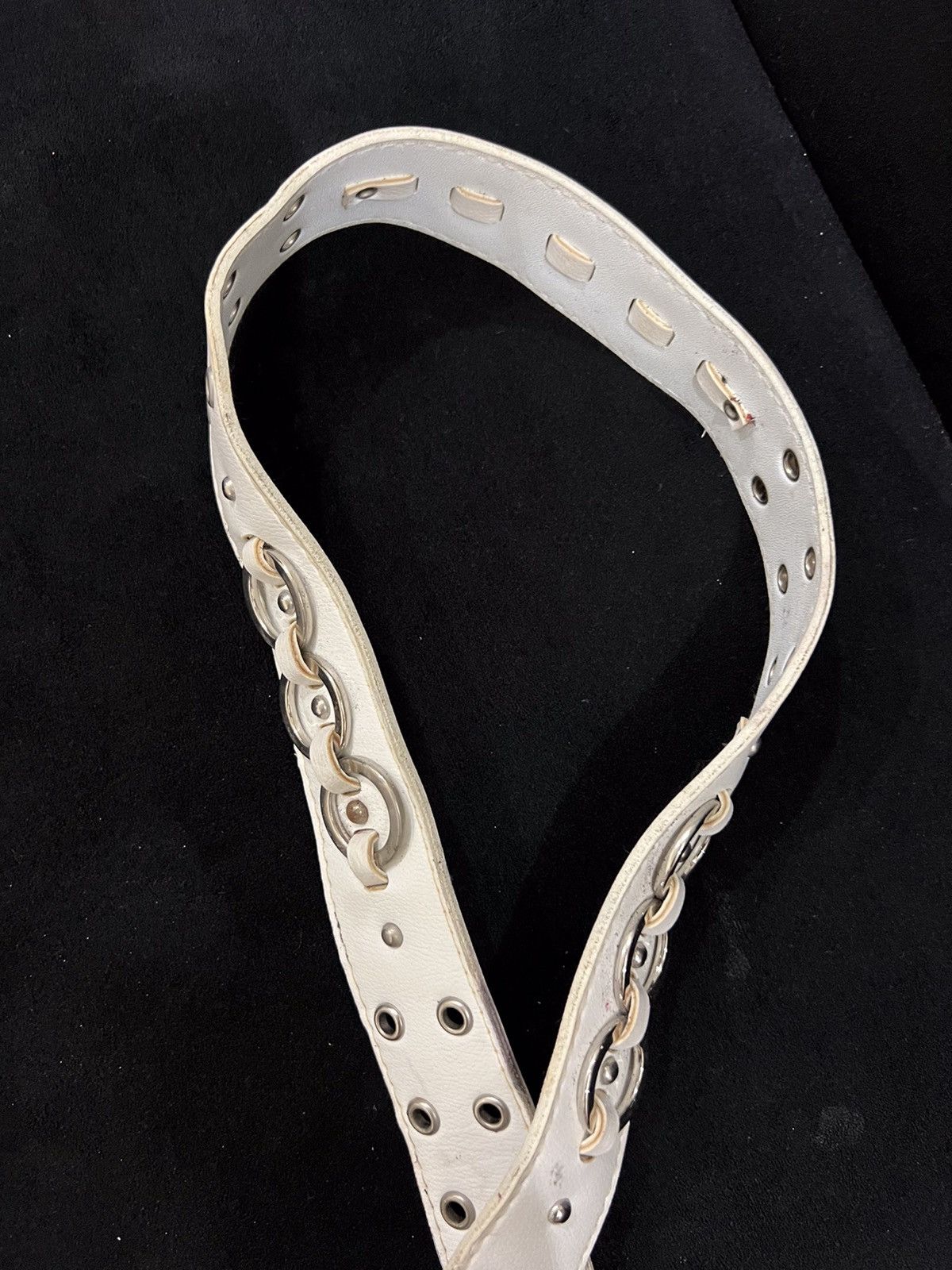 Seditionaries Seditionaries White Rare Design Buckle Belt Size ONE SIZE - 8 Thumbnail