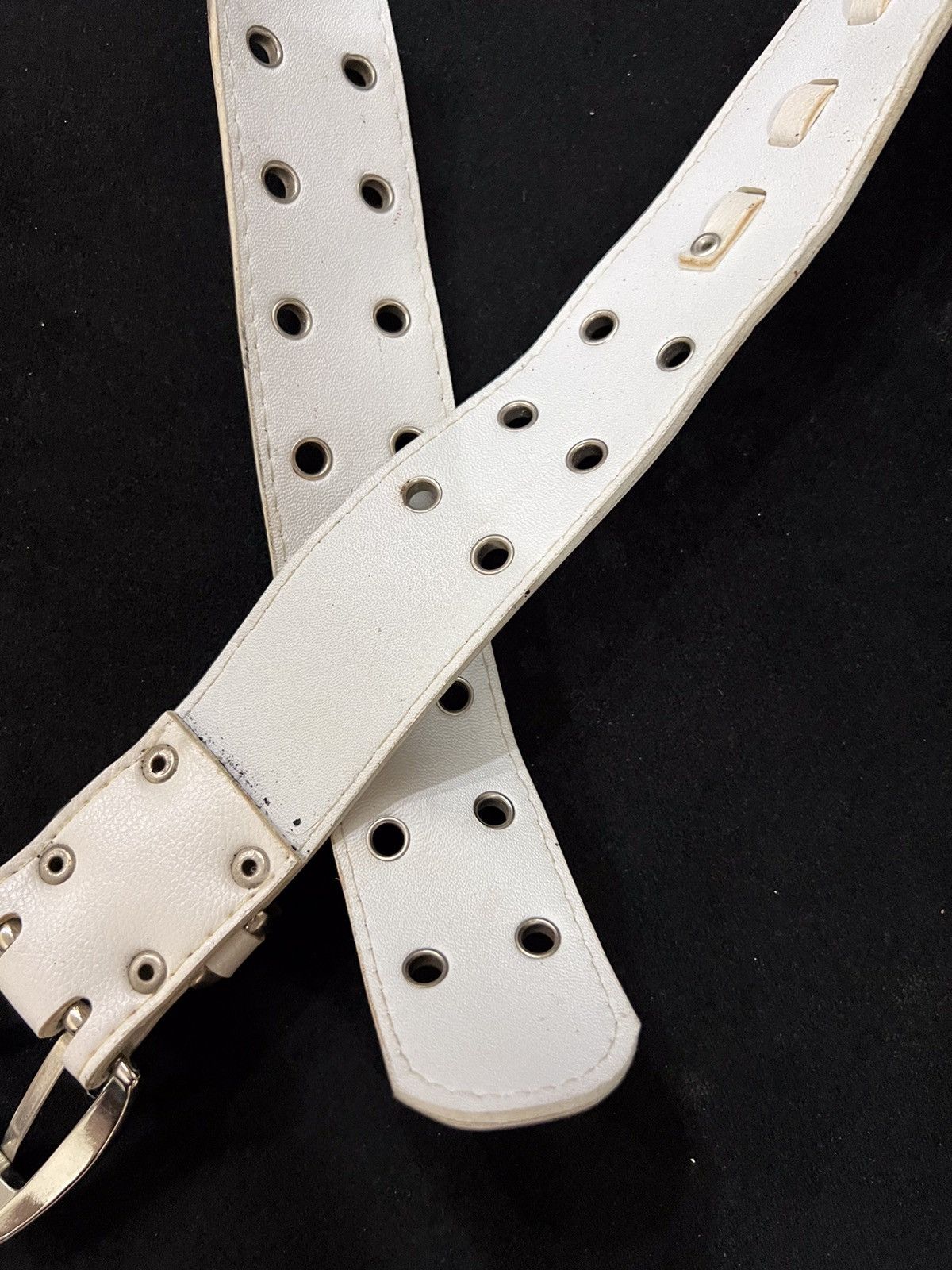 Seditionaries Seditionaries White Rare Design Buckle Belt Size ONE SIZE - 14 Thumbnail