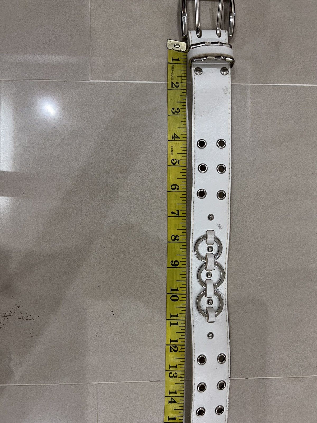 Seditionaries Seditionaries White Rare Design Buckle Belt Size ONE SIZE - 18 Thumbnail