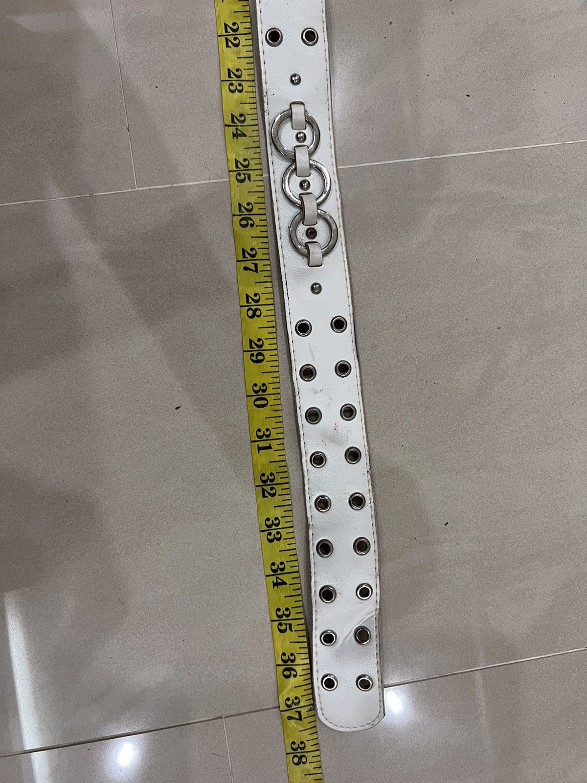 Seditionaries Seditionaries White Rare Design Buckle Belt Size ONE SIZE - 16 Thumbnail