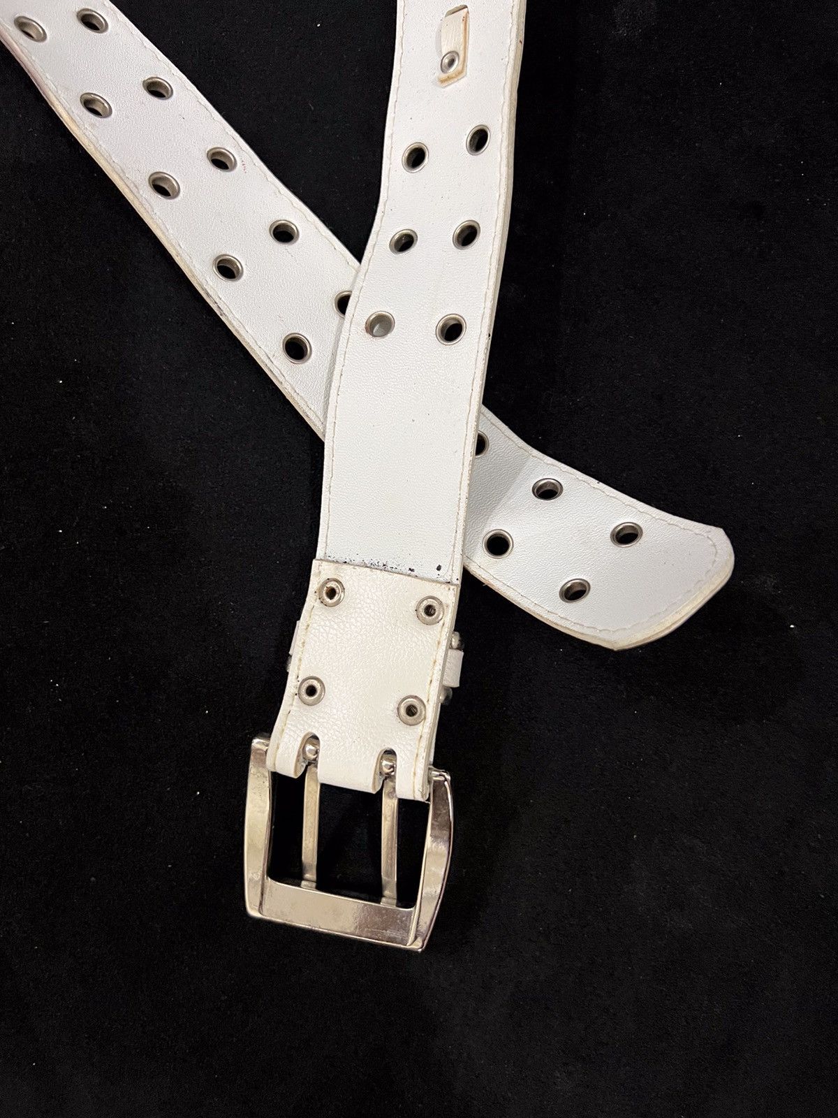 Seditionaries Seditionaries White Rare Design Buckle Belt Size ONE SIZE - 10 Thumbnail