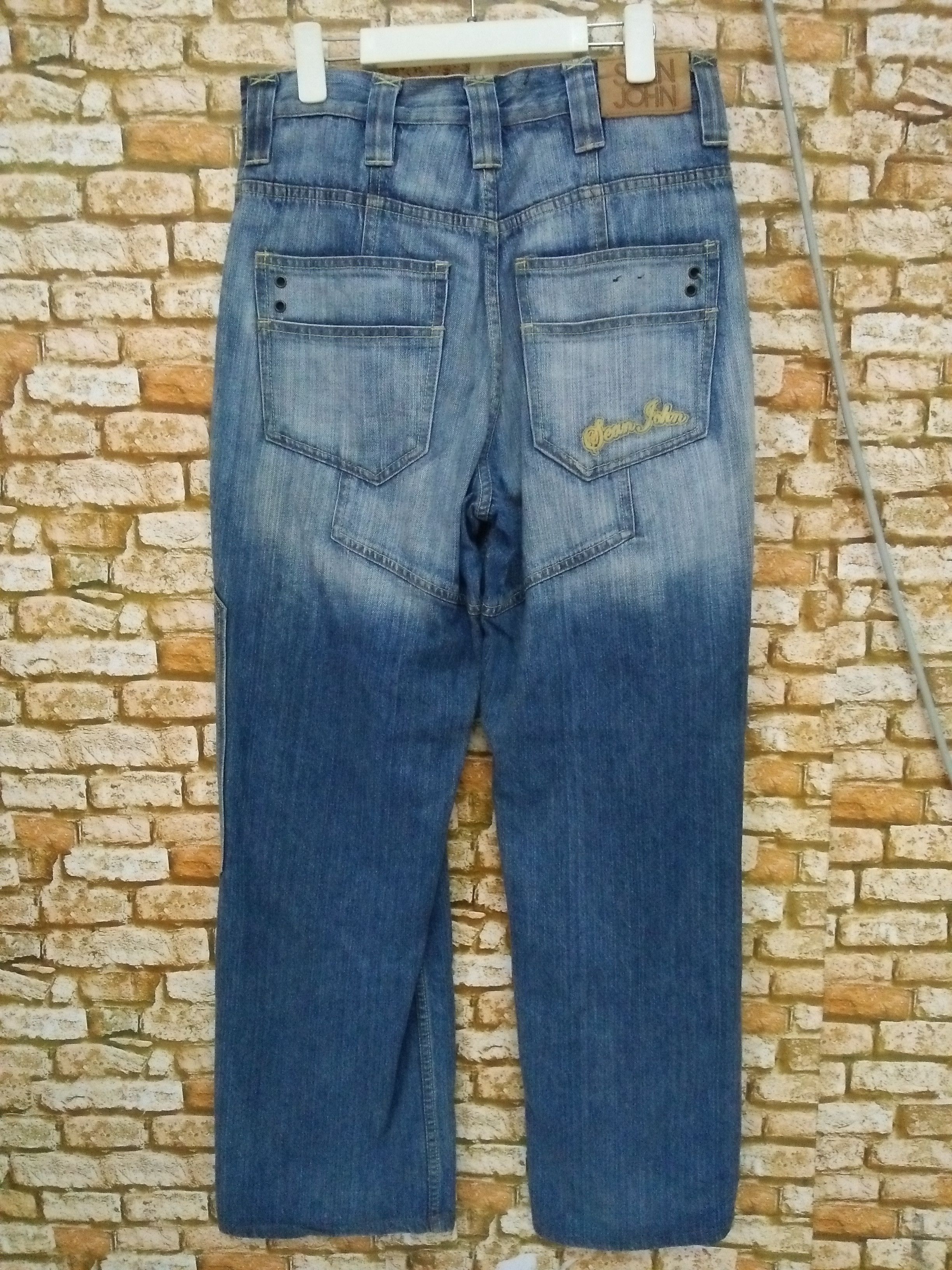 Sean John 90s SEAN JOHN DENIM PATCHWORK (B87) w32 Size US 32 / EU 48 - 3 Thumbnail