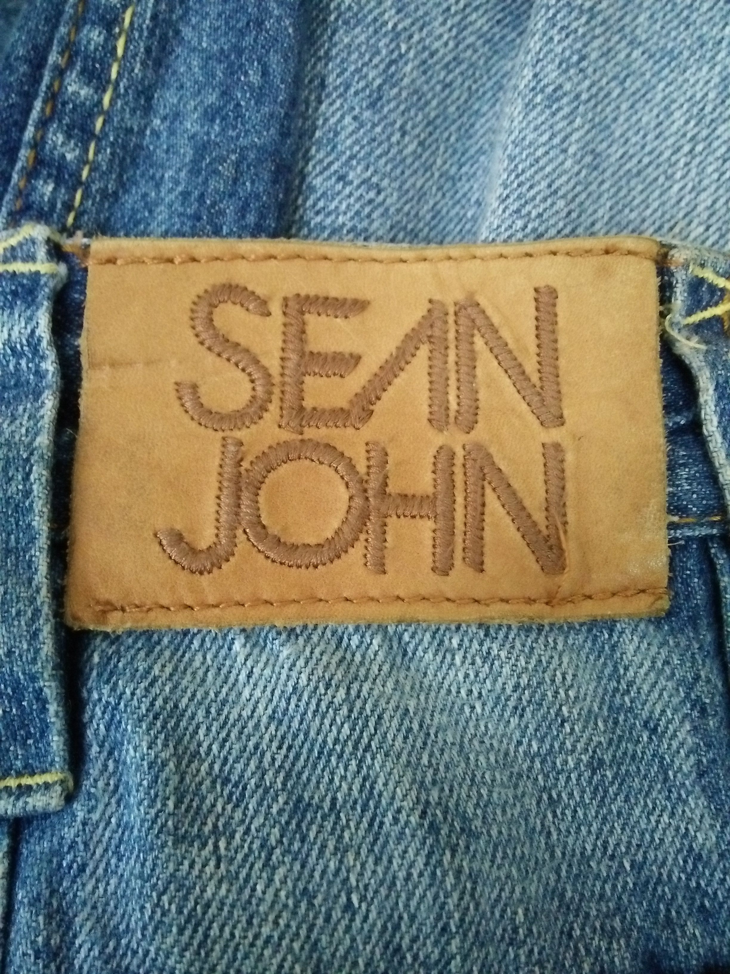 Sean John 90s SEAN JOHN DENIM PATCHWORK (B87) w32 Size US 32 / EU 48 - 8 Thumbnail
