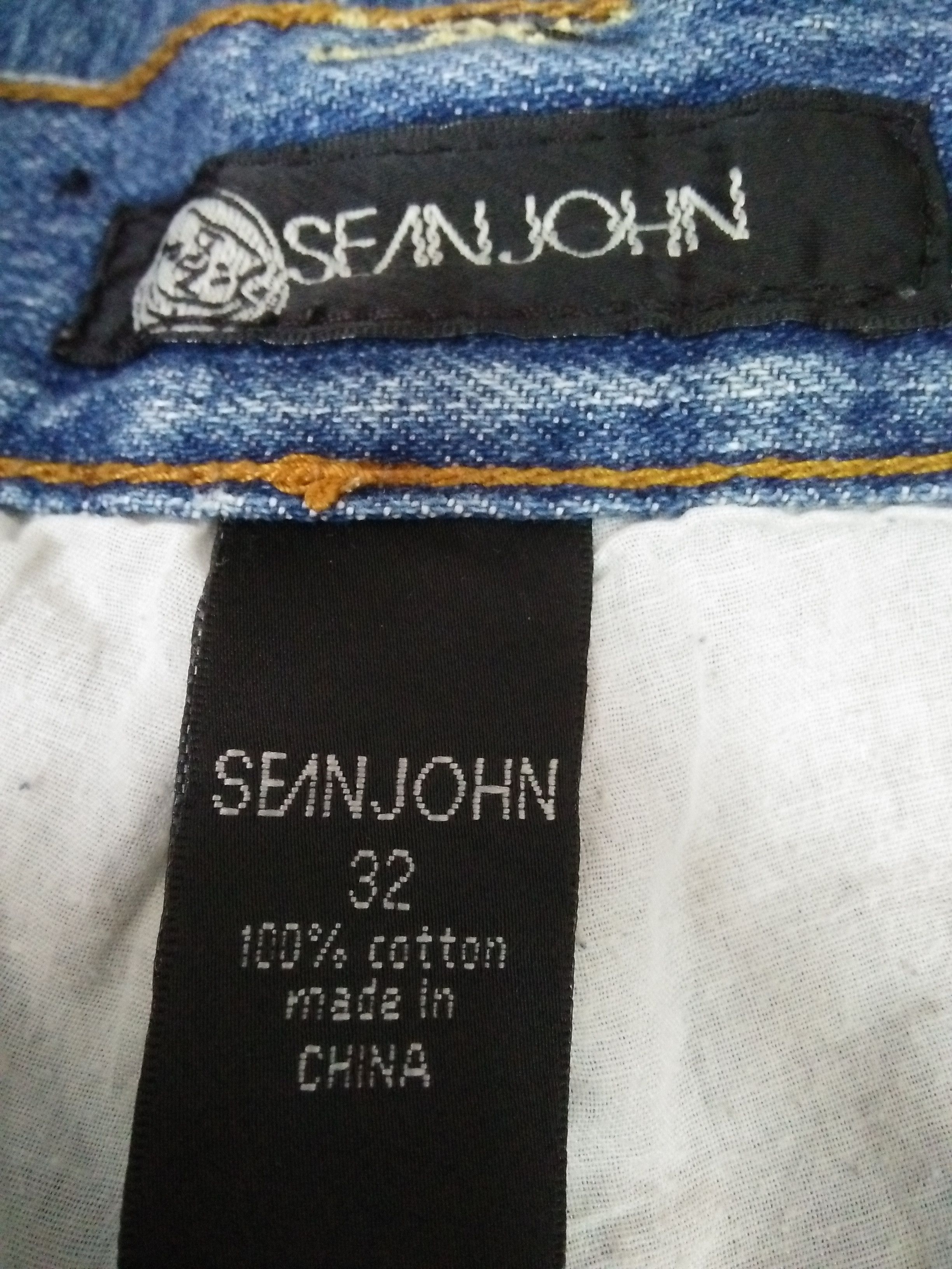 Sean John 90s SEAN JOHN DENIM PATCHWORK (B87) w32 Size US 32 / EU 48 - 6 Thumbnail