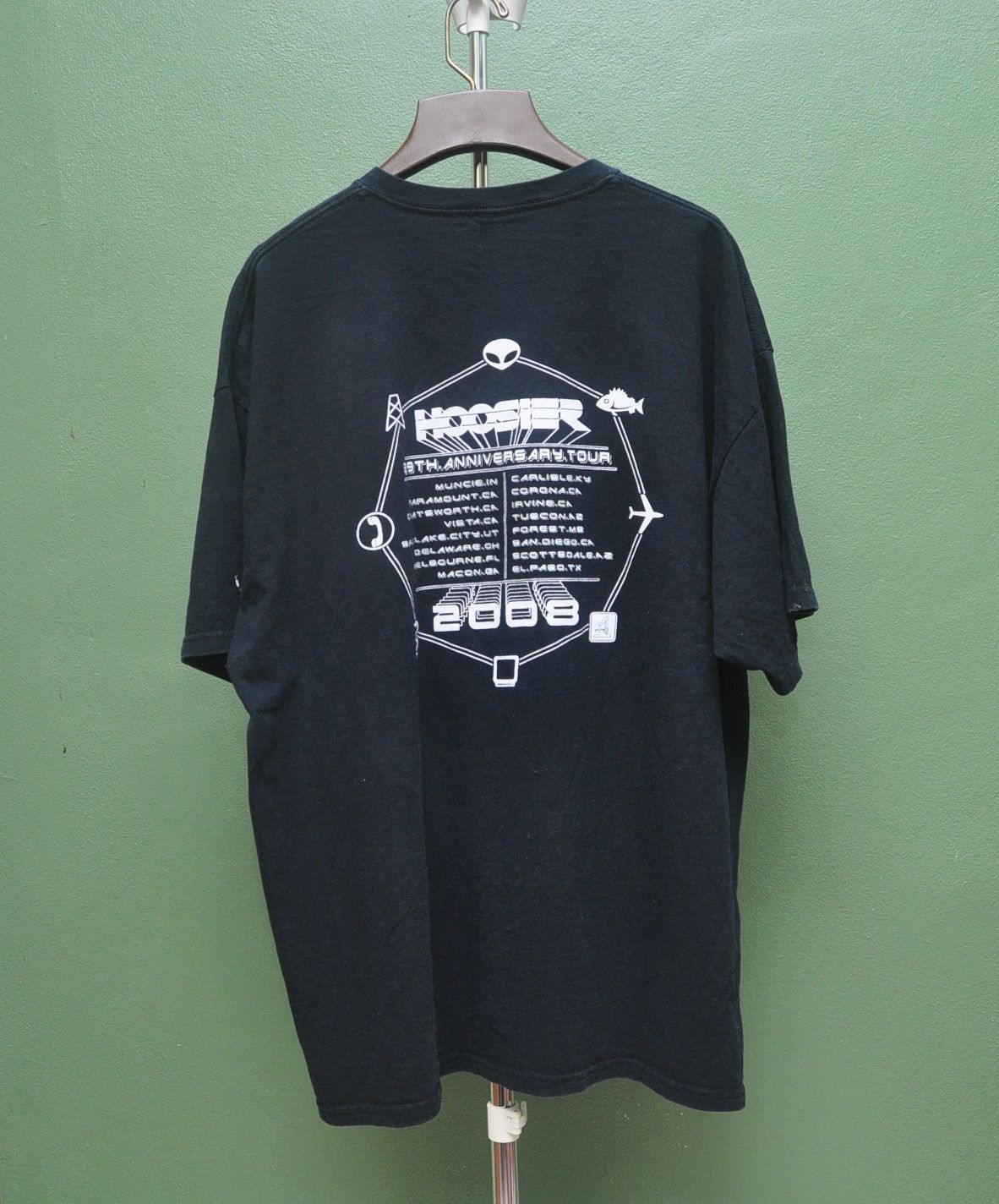 Band Tees × Designer × Japanese Brand Vintage Hoosier Backstage Pass 2008 Shirt Size US XXL / EU 58 / 5 - 1 Thumbnail