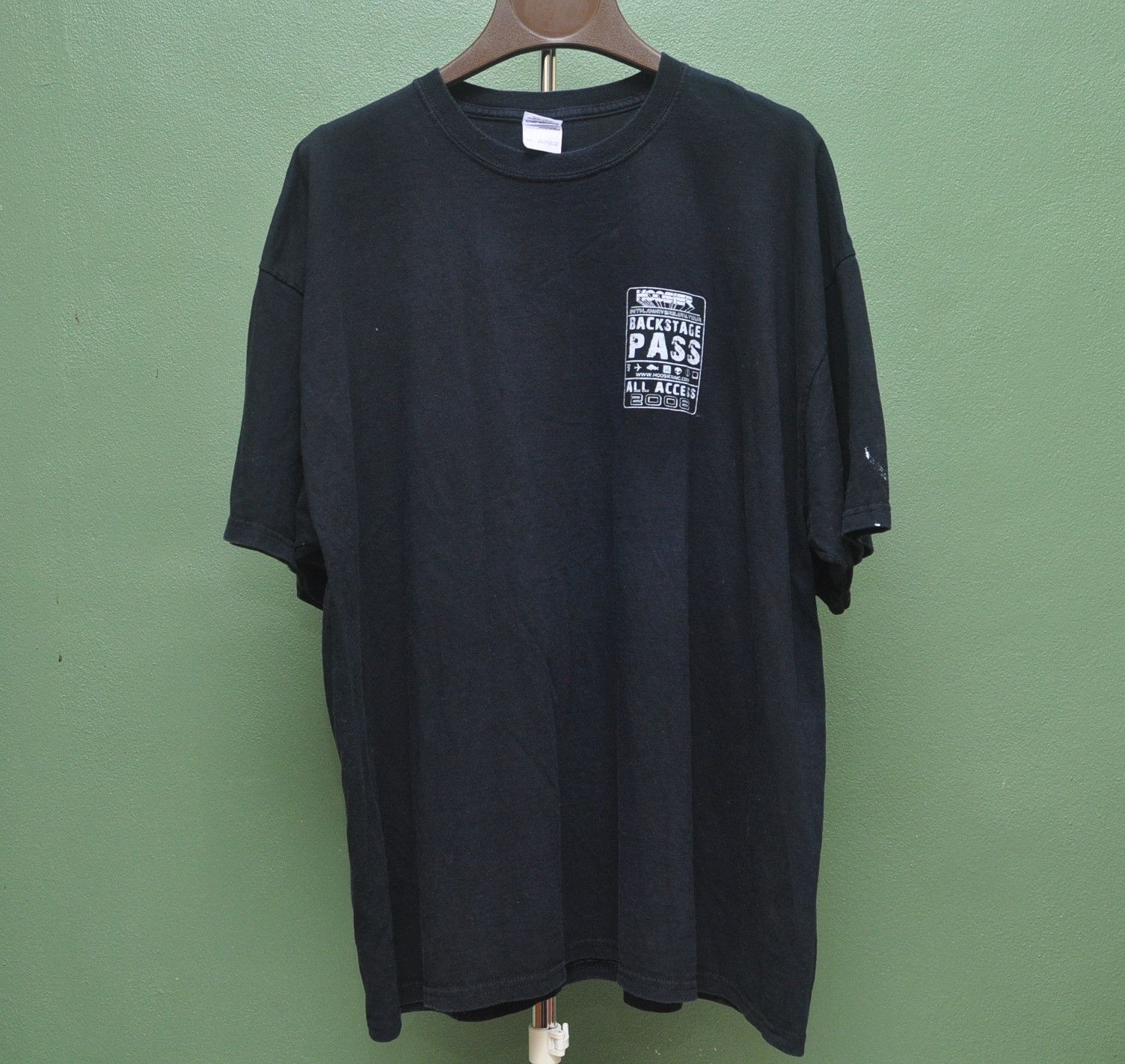 Band Tees × Designer × Japanese Brand Vintage Hoosier Backstage Pass 2008 Shirt Size US XXL / EU 58 / 5 - 2 Thumbnail