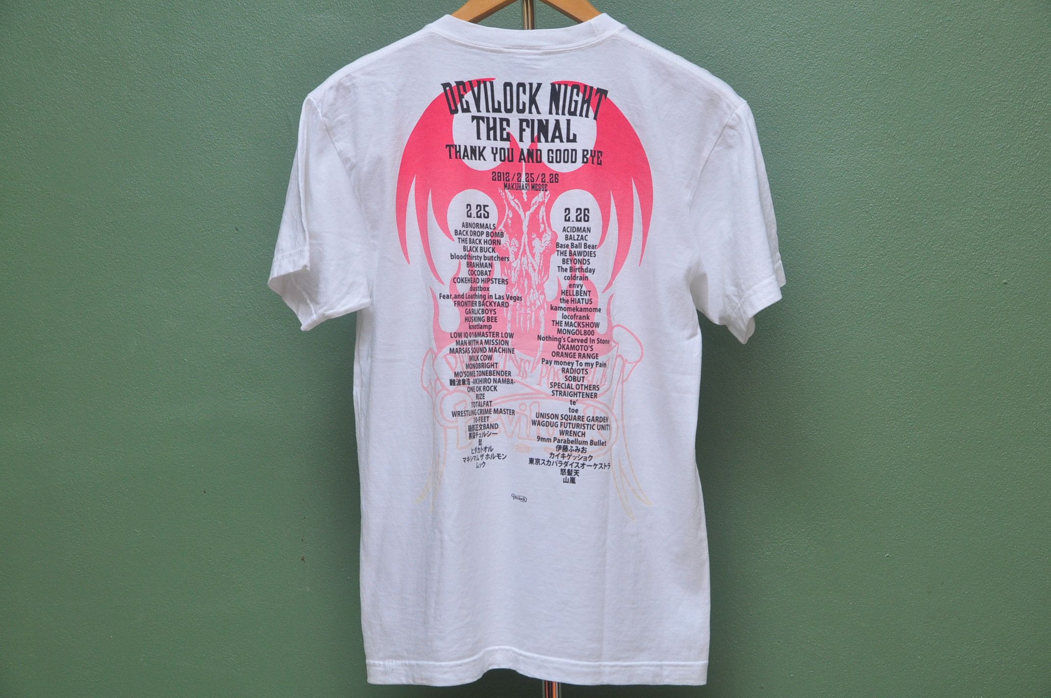 Band Tees × Designer × Japanese Brand Vintage Devilock X Many Band Shirt Designer Fashion Style Size US M / EU 48-50 / 2 - 2 Thumbnail