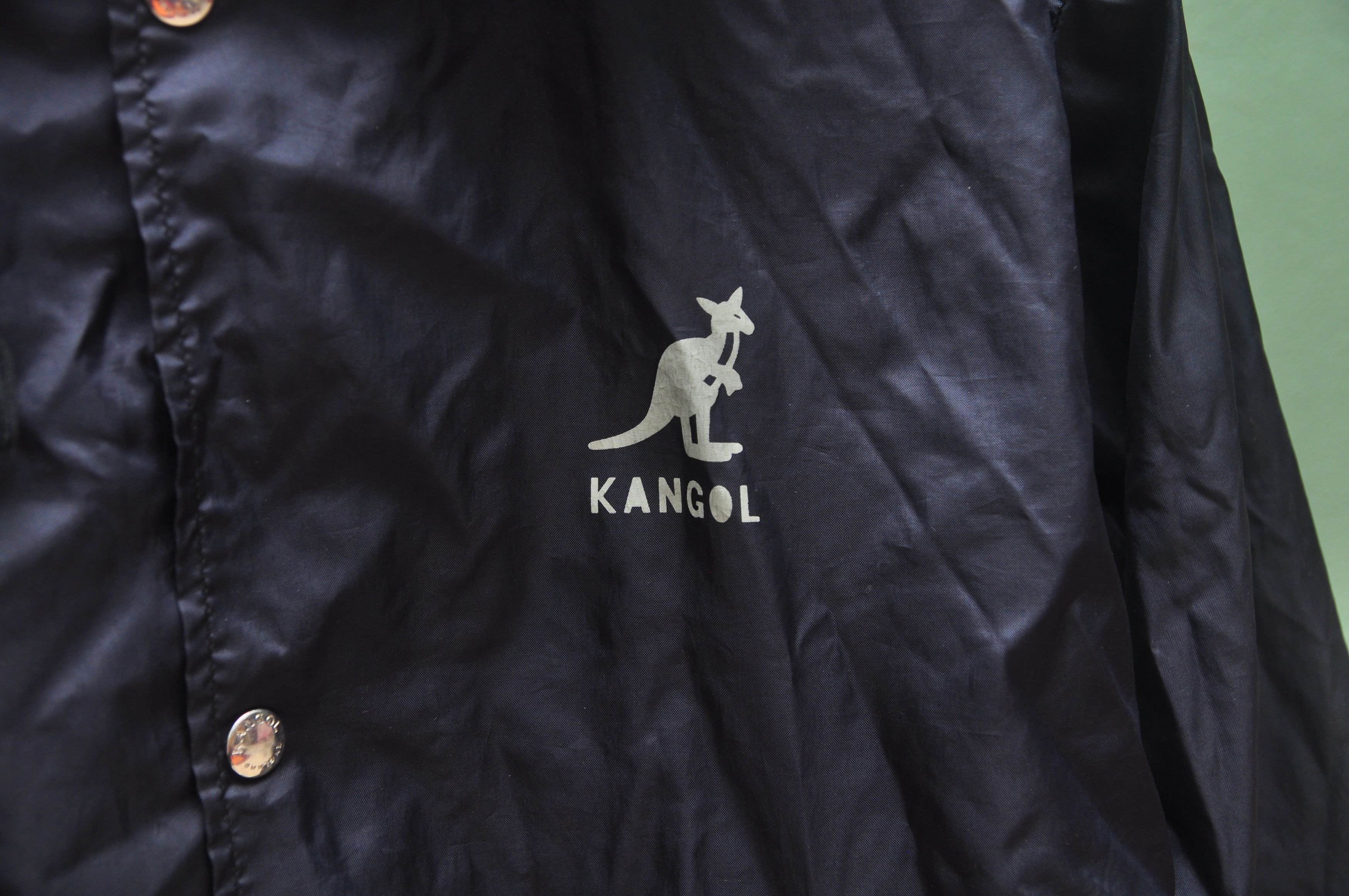 Kangol × Vintage Vintage Kangol Windbreaker Hoodie Sweater Size US L / EU 52-54 / 3 - 5 Thumbnail
