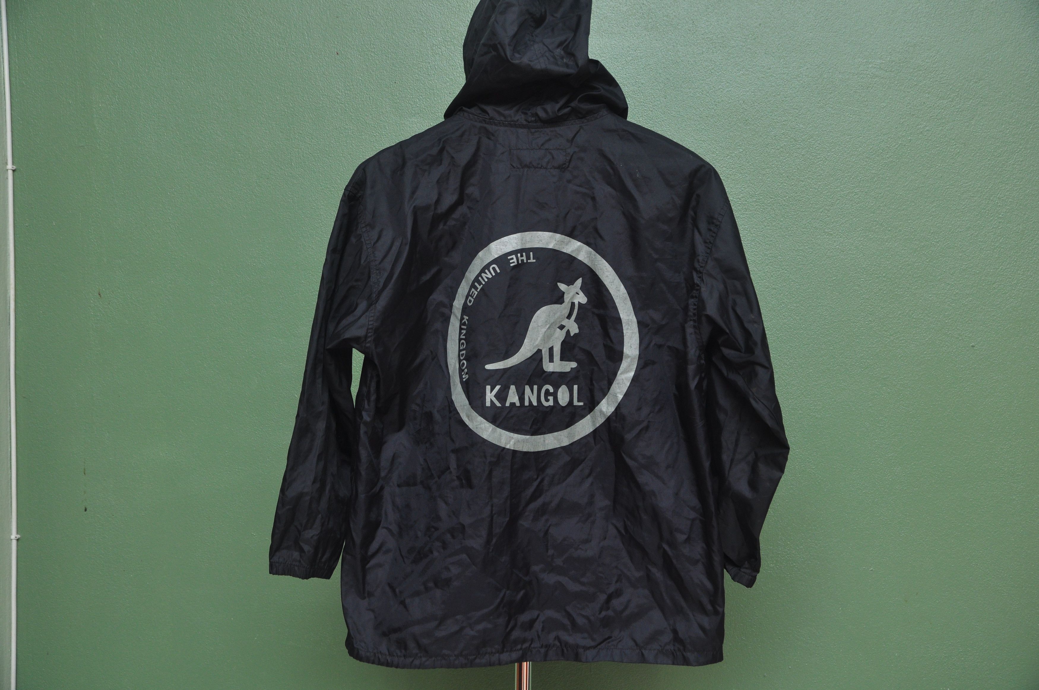 Kangol × Vintage Vintage Kangol Windbreaker Hoodie Sweater Size US L / EU 52-54 / 3 - 1 Thumbnail