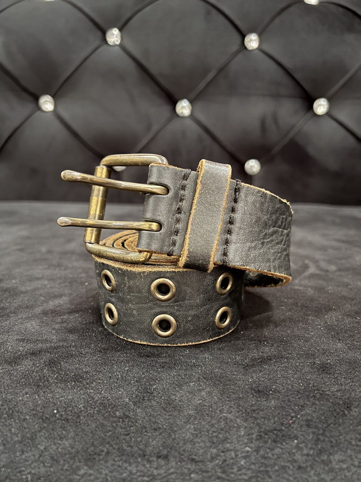 Leather Seditionaries Leather Buckle Belt Size ONE SIZE - 2 Thumbnail
