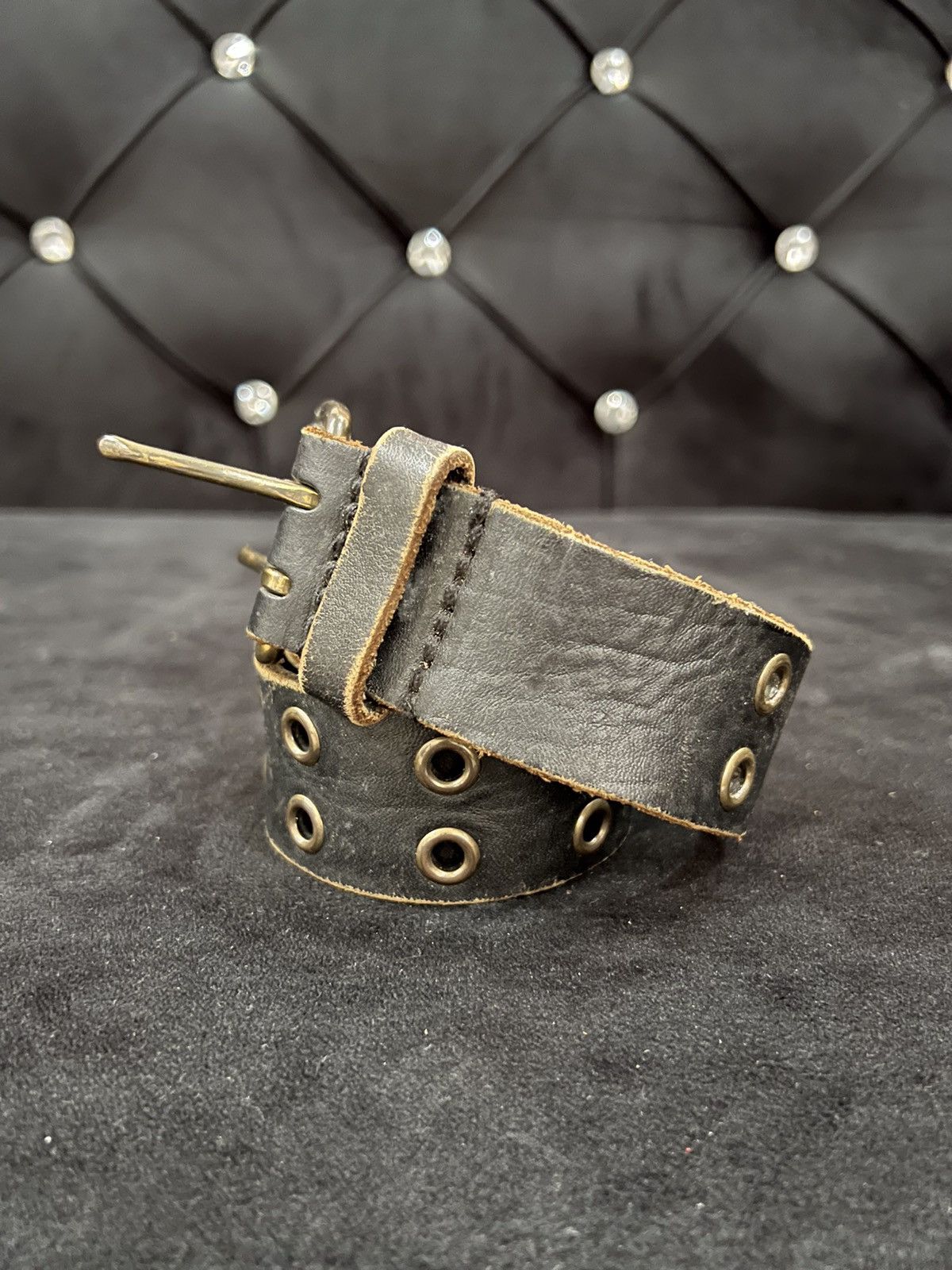 Leather Seditionaries Leather Buckle Belt Size ONE SIZE - 3 Thumbnail