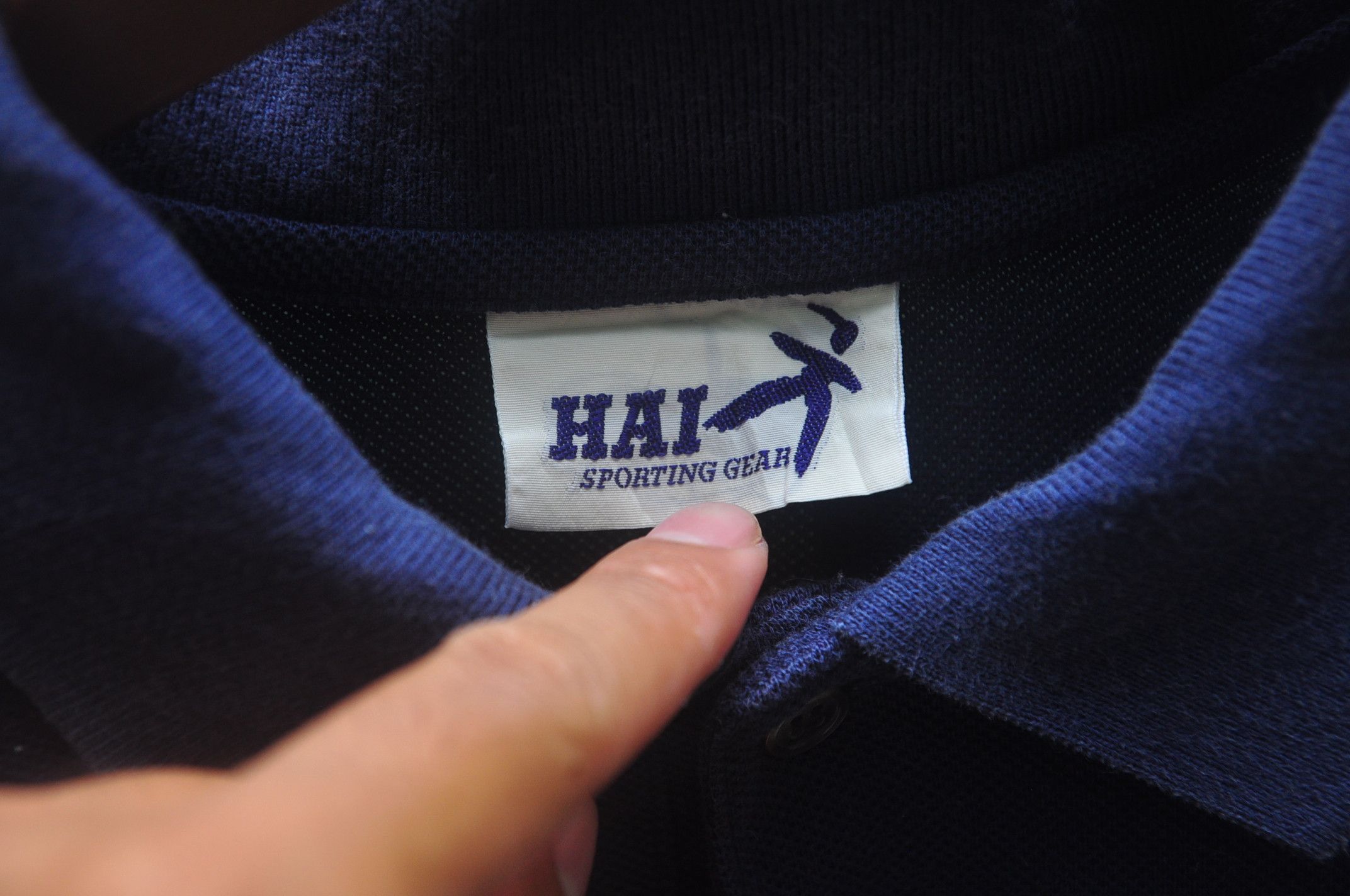 Hai Sporting Gear × Issey Miyake × Japanese Brand Vintage Hai Sporting Gear Issey Miyake Shirt Size US M / EU 48-50 / 2 - 4 Thumbnail