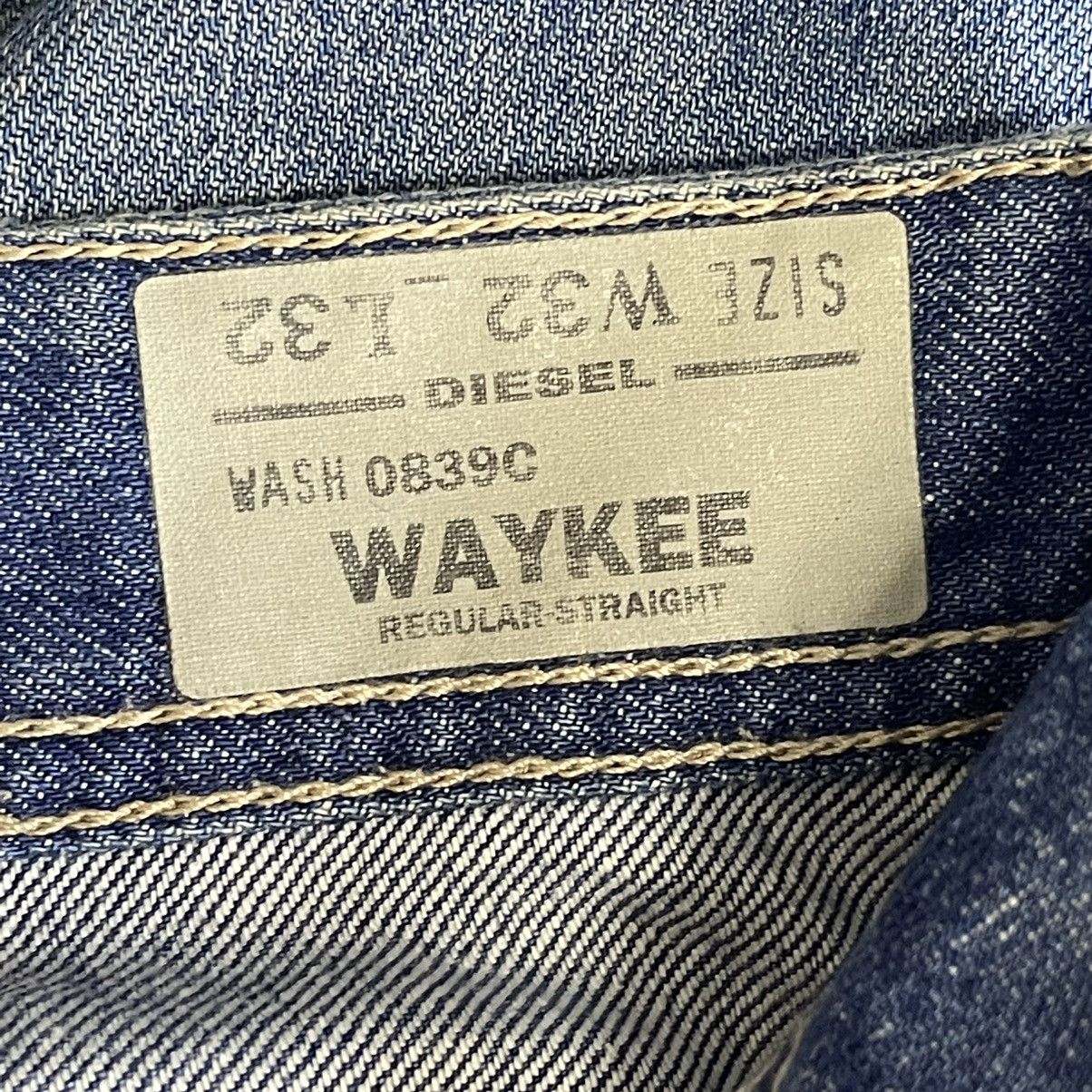 Tornado Mart Vintage Diesel Industry Waykee Regular Straight Jeans Size US 32 / EU 48 - 13 Thumbnail