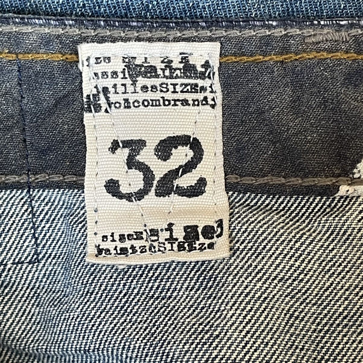 Vintage × Volcom Vintage 00s Volcom Skate Liberated Enowen Denim Jeans Size US 32 / EU 48 - 18 Thumbnail