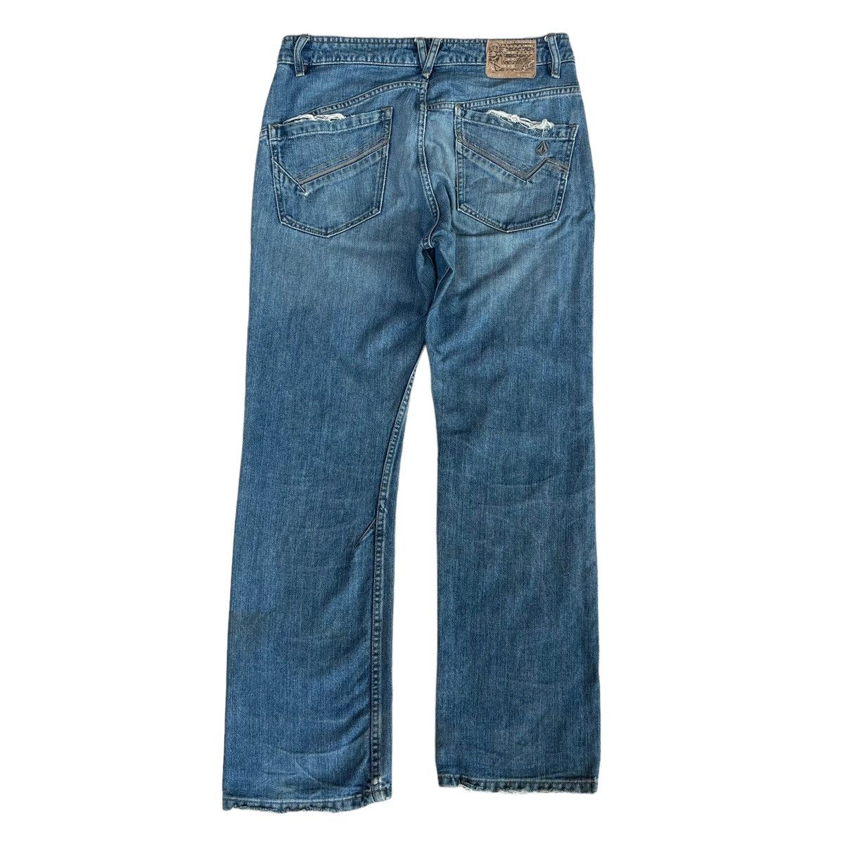 Vintage × Volcom Vintage 00s Volcom Skate Liberated Enowen Denim Jeans Size US 32 / EU 48 - 10 Thumbnail