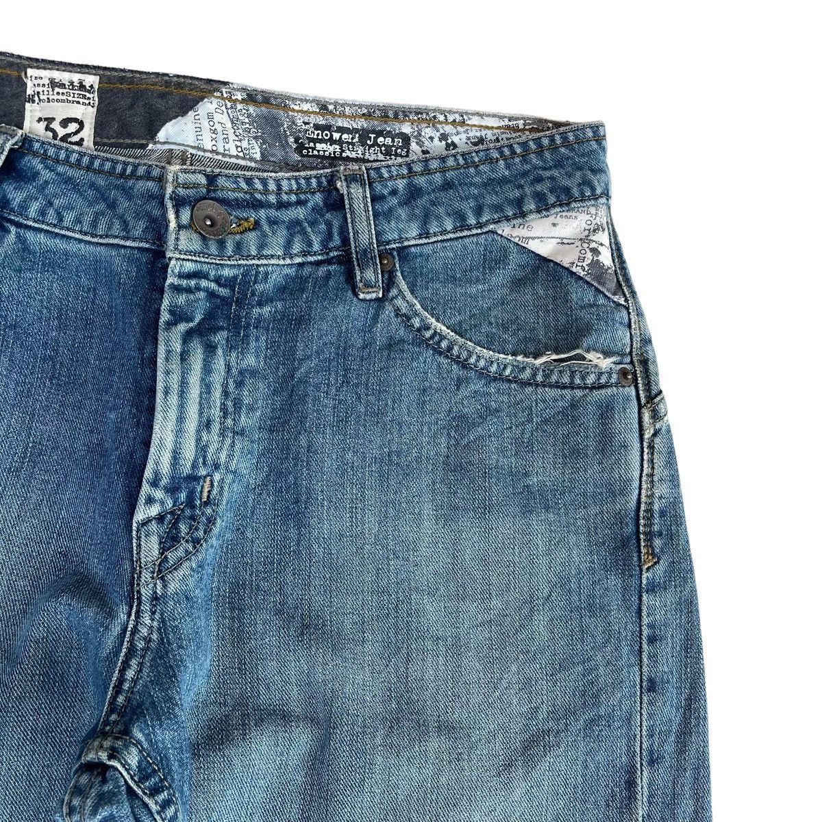 Vintage × Volcom Vintage 00s Volcom Skate Liberated Enowen Denim Jeans Size US 32 / EU 48 - 6 Thumbnail