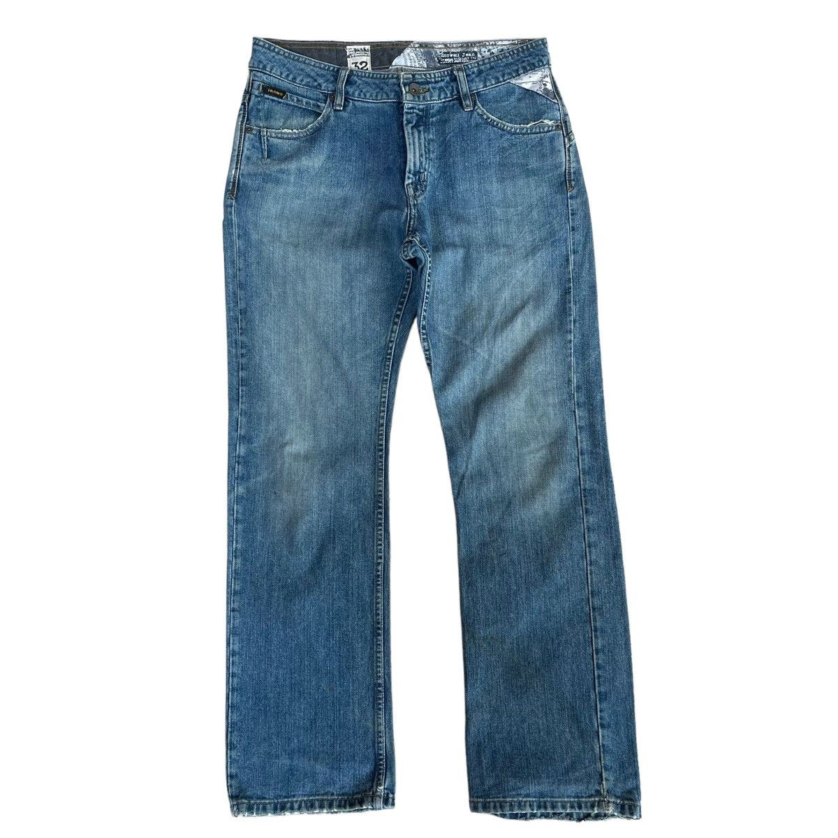 Vintage × Volcom Vintage 00s Volcom Skate Liberated Enowen Denim Jeans Size US 32 / EU 48 - 2 Thumbnail