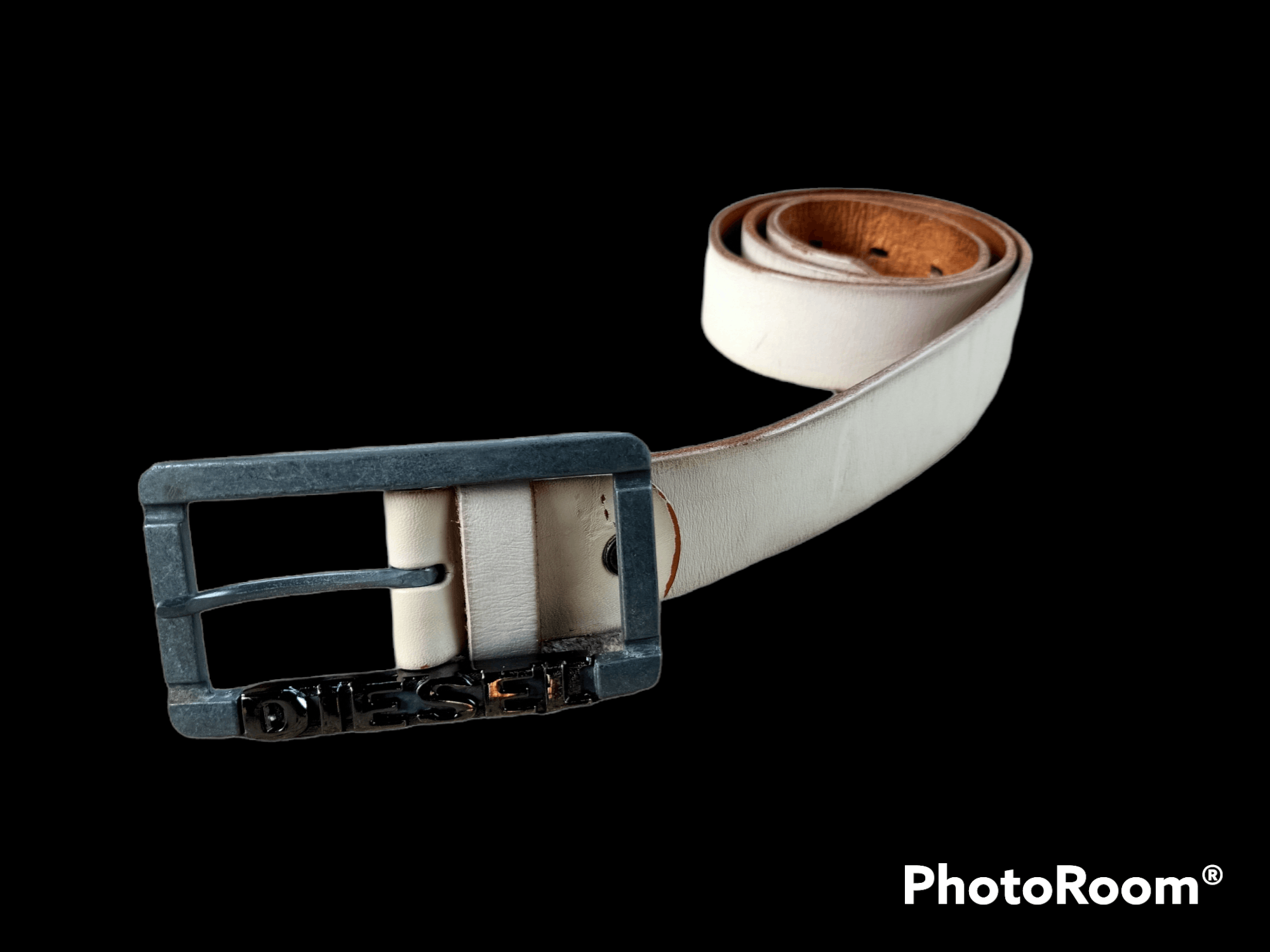 Diesel × Genuine Leather Diesel Leather Belt Size ONE SIZE - 5 Thumbnail