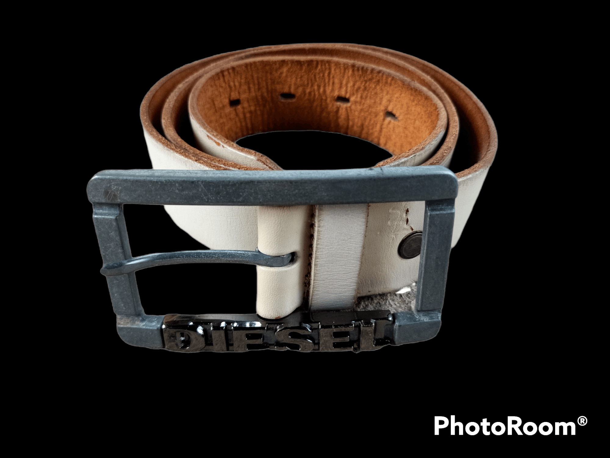 Diesel × Genuine Leather Diesel Leather Belt Size ONE SIZE - 1 Thumbnail