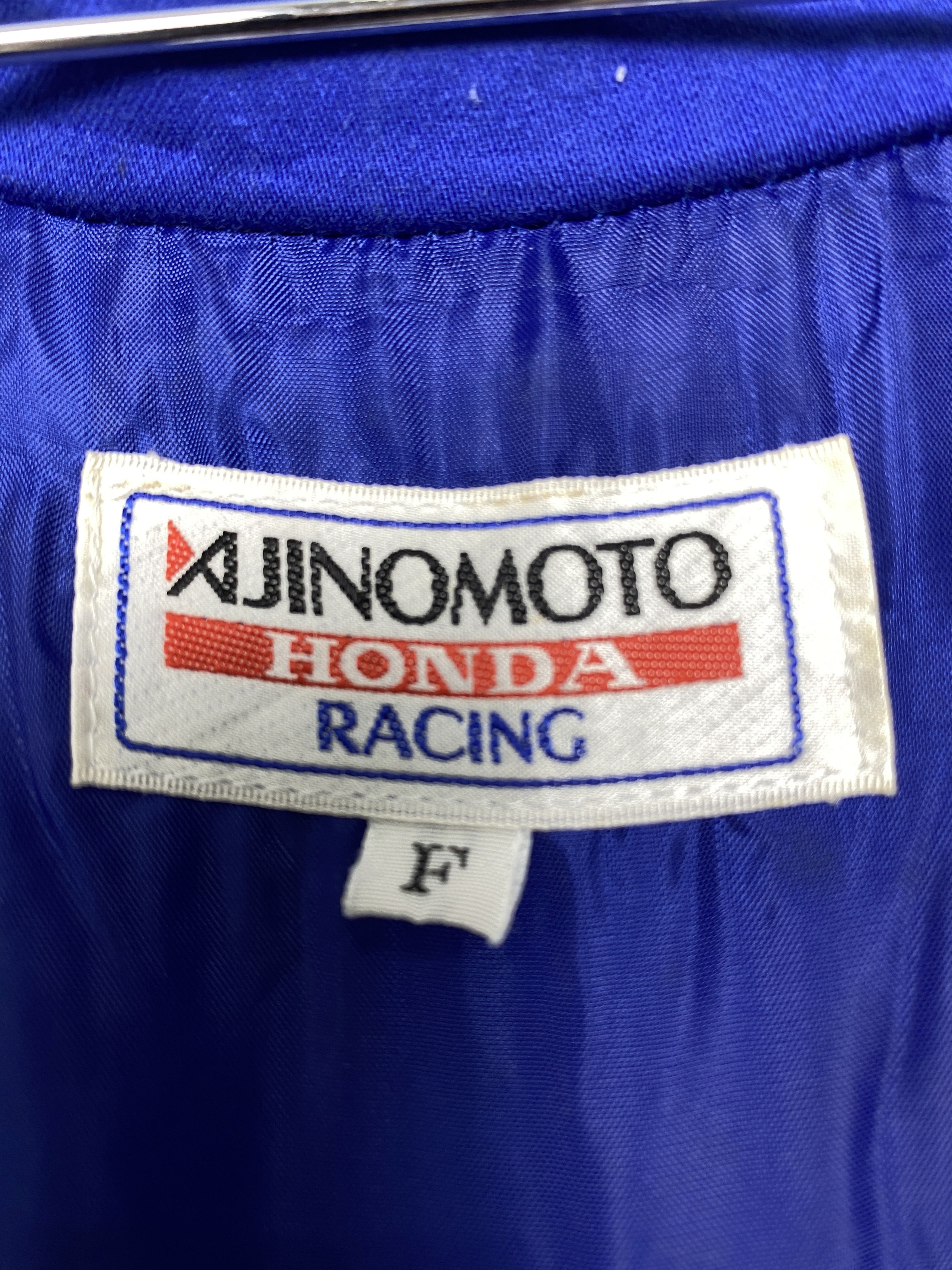 Honda Vintage Ajinomoto Honda Racing Moto Jacket J1562 Size US M / EU 48-50 / 2 - 12 Thumbnail
