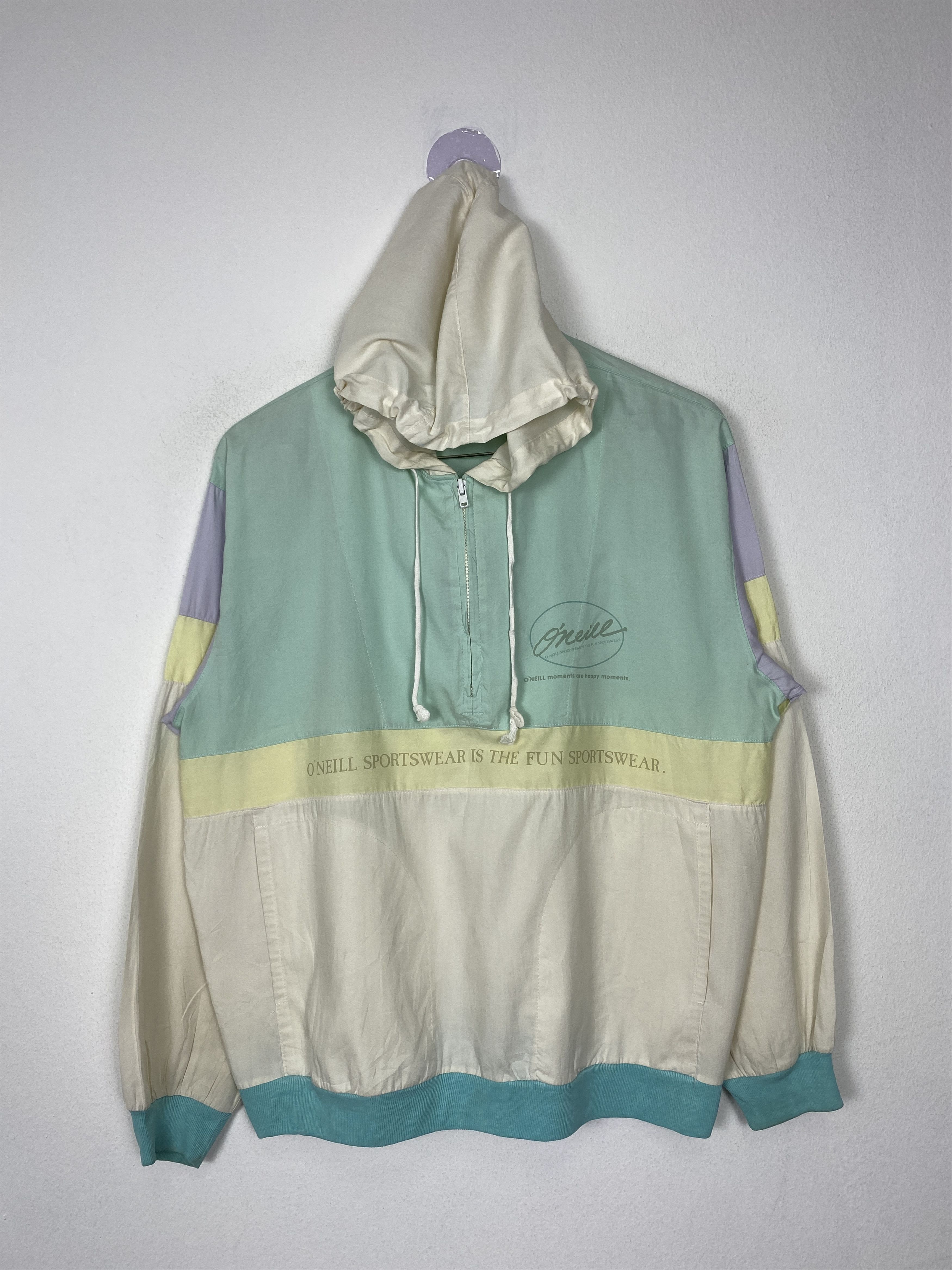 image of Vintage Hoodie Zip Up Jacket, Men's (Size Medium)