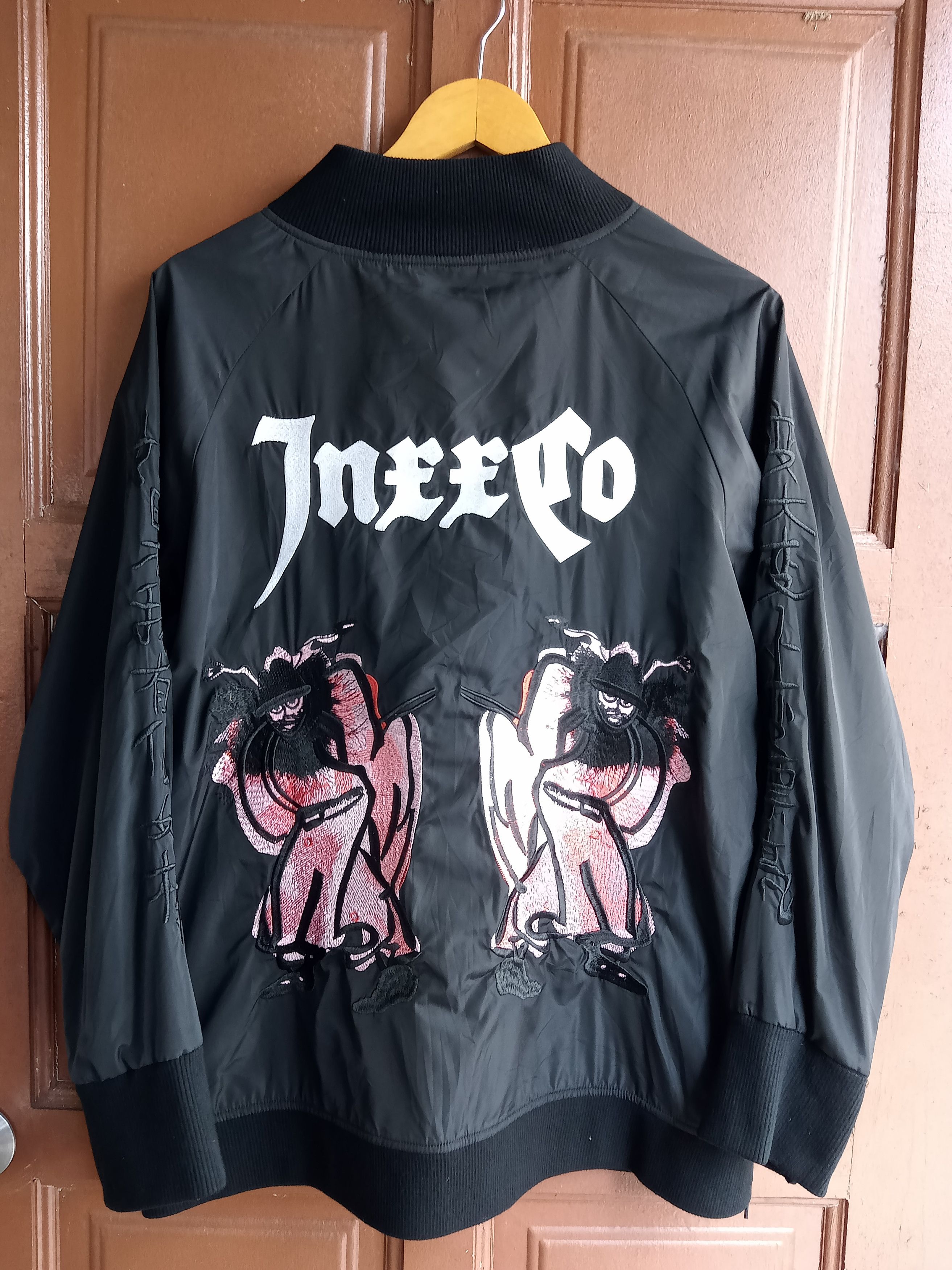 image of Avant Garde x Seditionaries Japanese Master X Inxx Bomber Jacket in Black, Men's (Size Small)