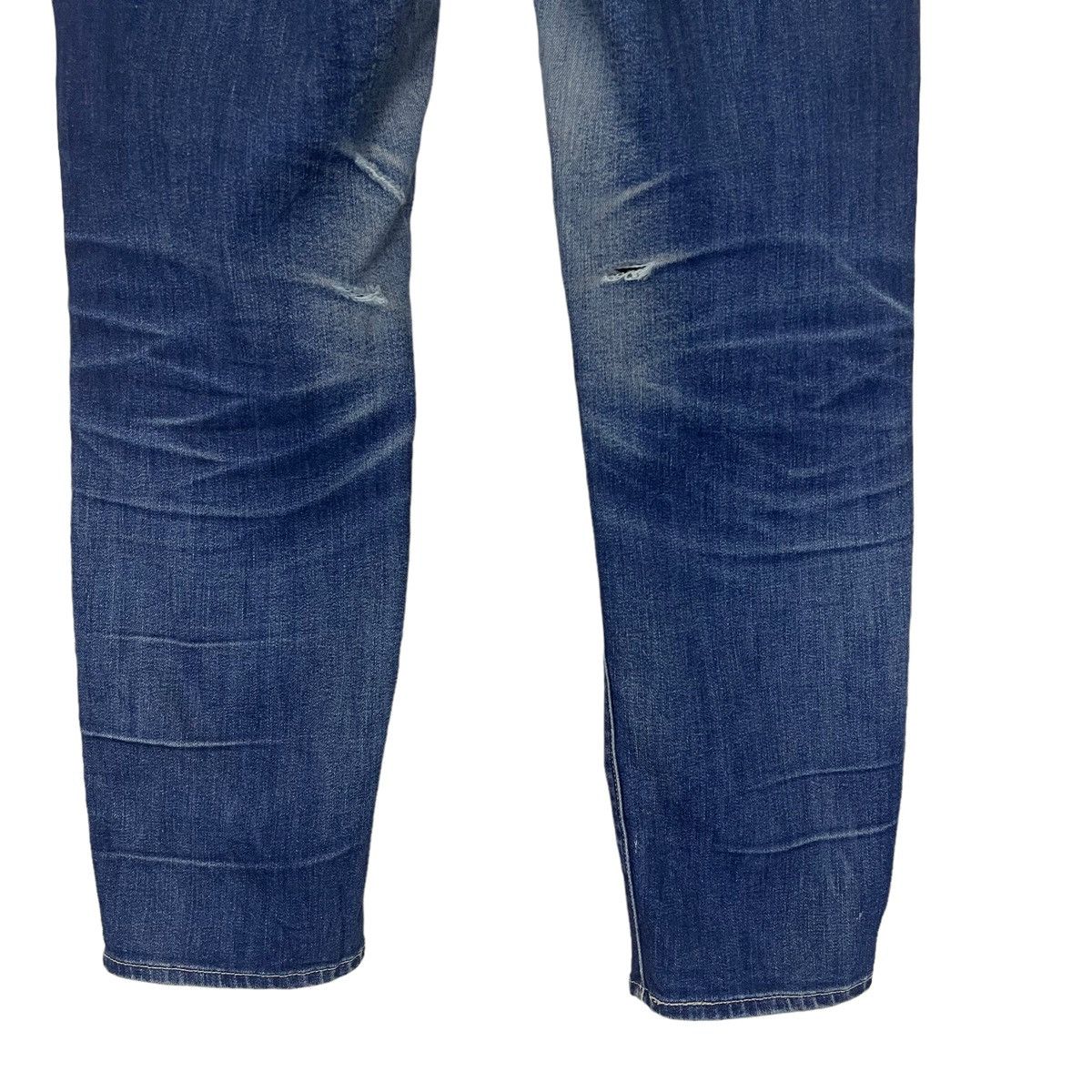 Levi's RIOT💥30x26.5 Levis Boyfriend Denim Faded Blue Skinny Jeans Size US 30 / EU 46 - 10 Thumbnail