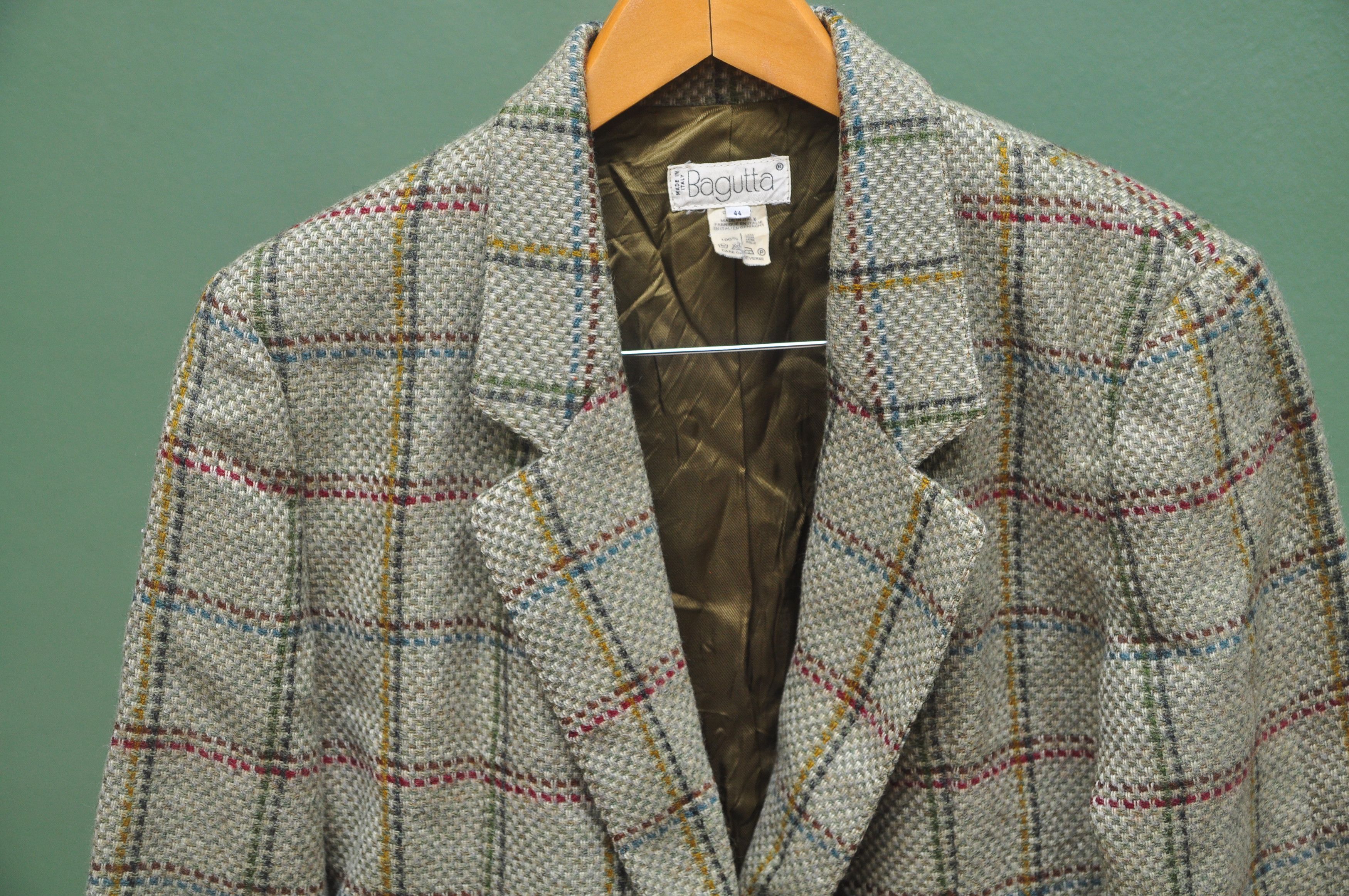 Japanese Brand × Vintage Bagutta Made In Italy Blazer Coat Size US M / EU 48-50 / 2 - 2 Thumbnail