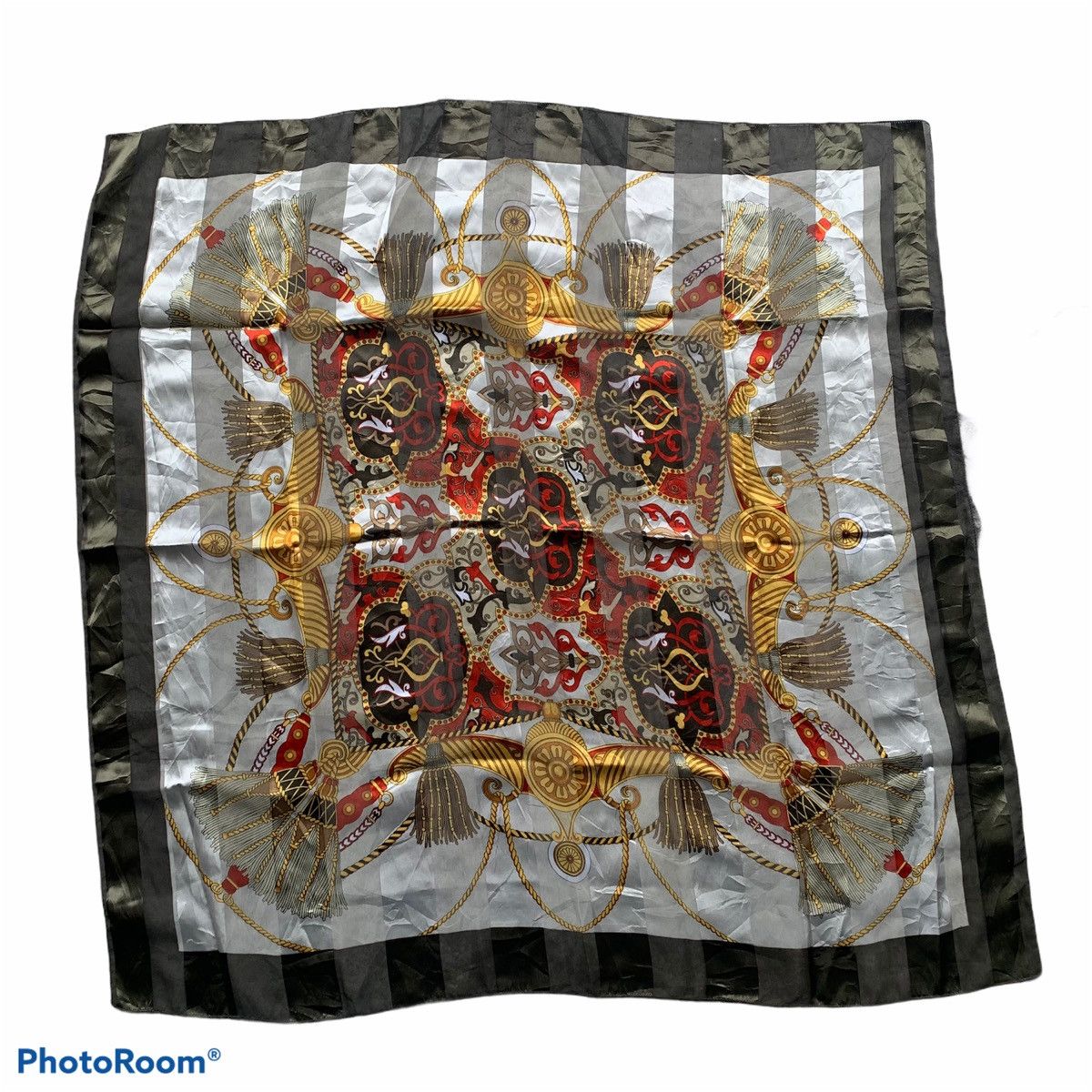 Japanese Brand × Other × Vintage Vintage Silk scarf Size ONE SIZE - 1 Thumbnail