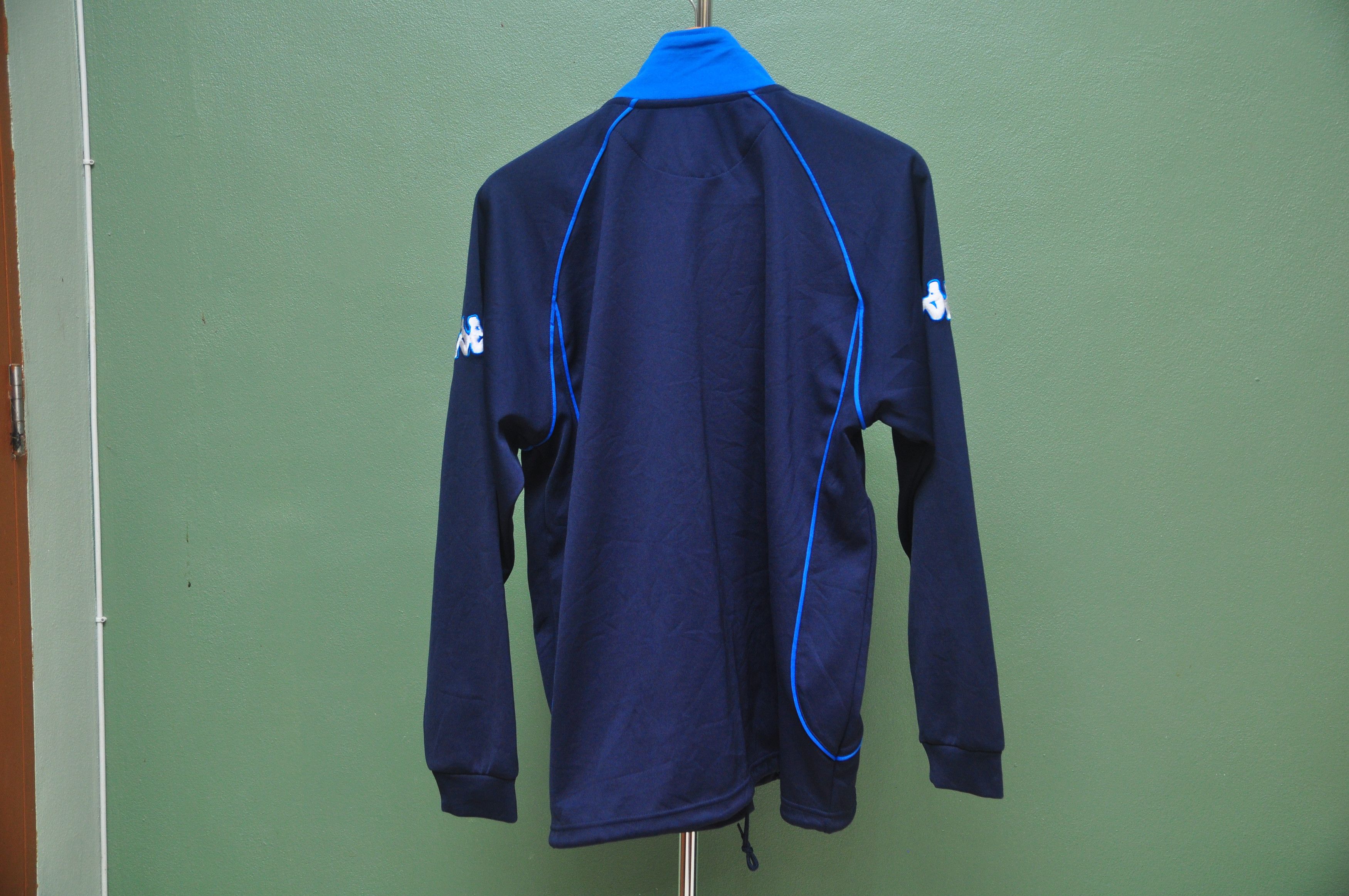Designer × Japanese Brand × Kappa Vintage Kappa Sweater Track Big Logo Sweater Size US XL / EU 56 / 4 - 2 Thumbnail