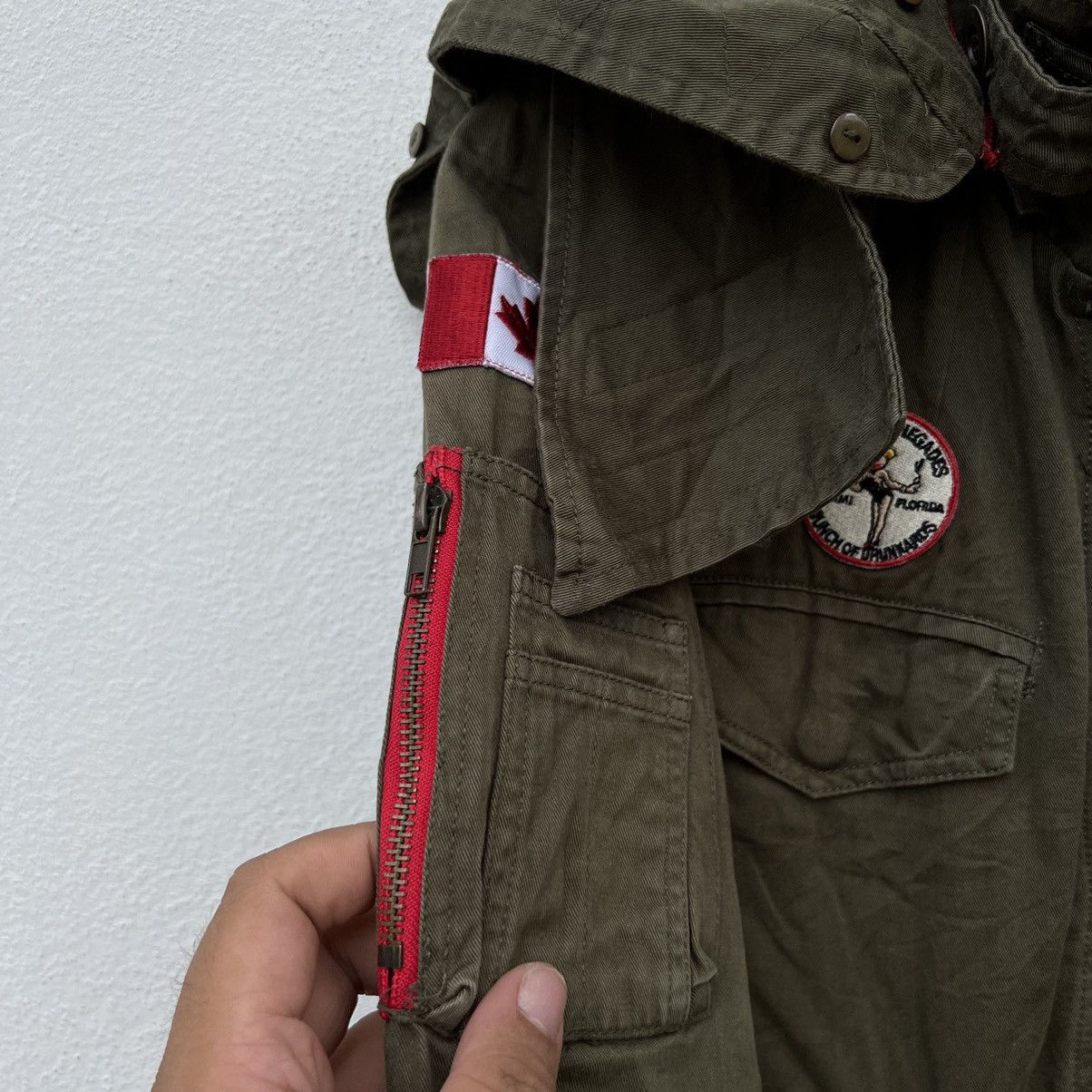 Japanese Brand VINTAGE 1989 MILITARY JACKET PARKA AVIREX BIG LOGO SEXY Size US M / EU 48-50 / 2 - 11 Thumbnail