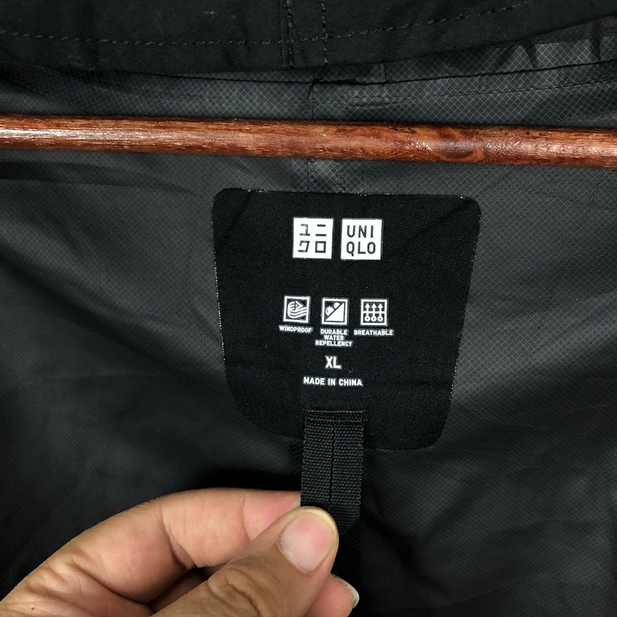Japanese Brand SURVIVAL JACKET UNIQLO HOODIE GORE-TEX STYLE Size US XL / EU 56 / 4 - 10 Thumbnail