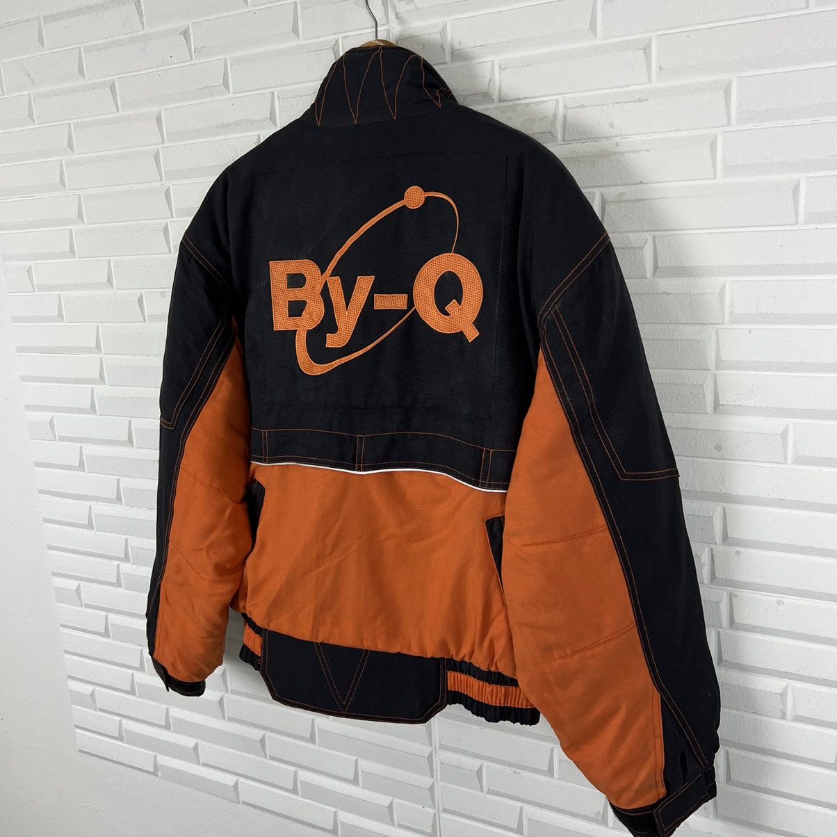 Japanese Brand VINTAGE RACING BIKER JACKET By-Q BIG LOGO EMBROIDERED Size US M / EU 48-50 / 2 - 13 Thumbnail
