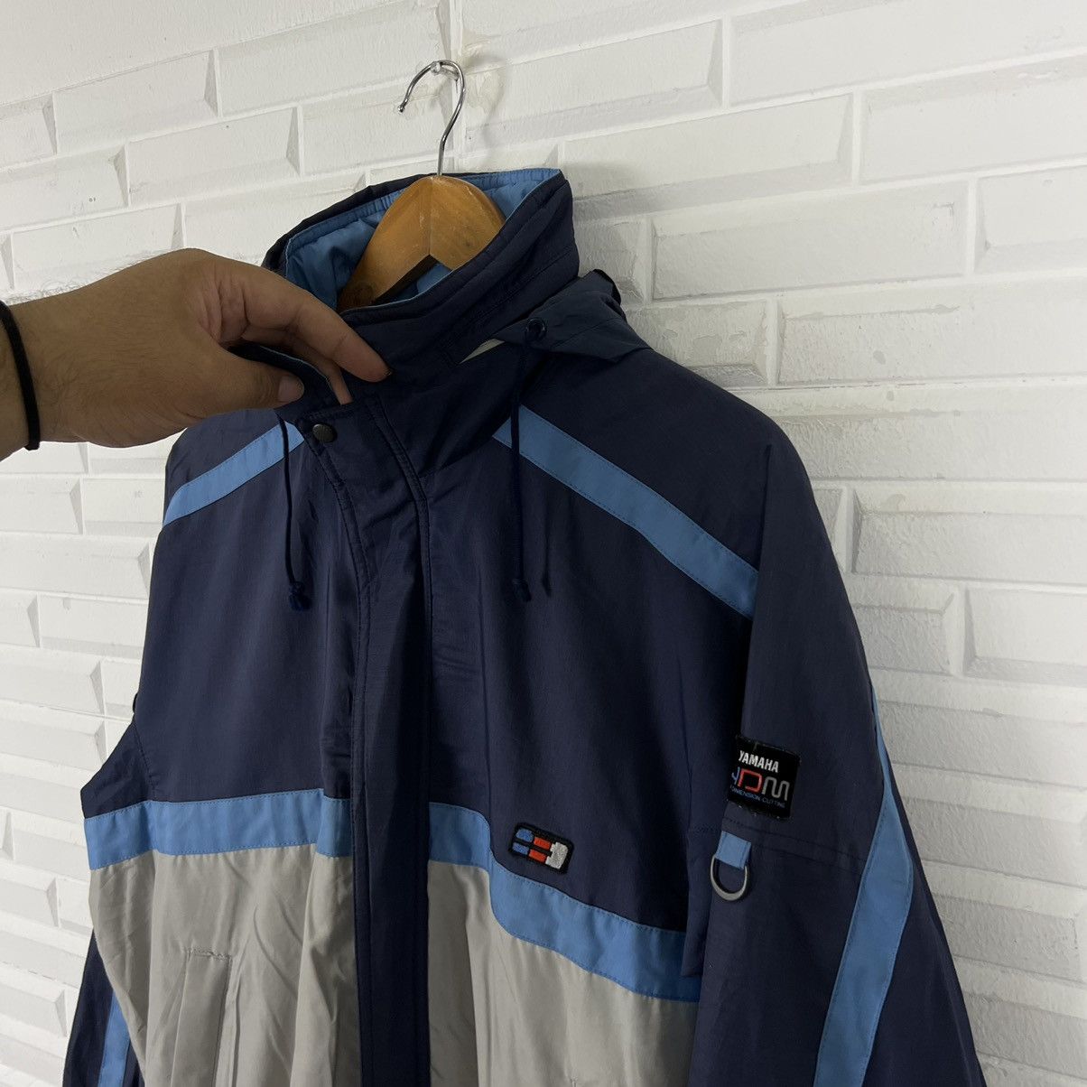 Japanese Brand VINTAGE YAMAHA FOR SPORTS ENTHUSIASTS RACING BIKER JACKET Size US M / EU 48-50 / 2 - 7 Thumbnail