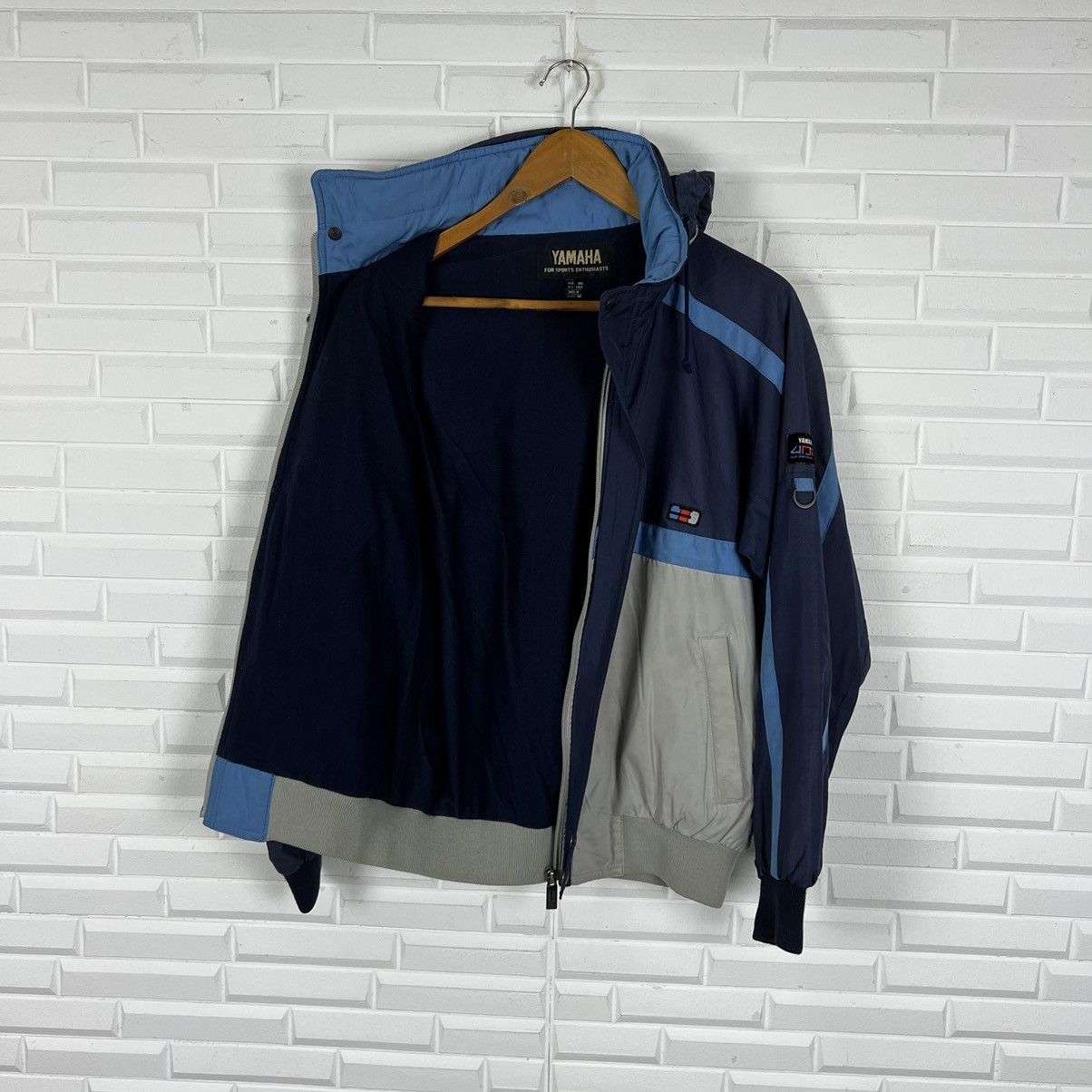 Japanese Brand VINTAGE YAMAHA FOR SPORTS ENTHUSIASTS RACING BIKER JACKET Size US M / EU 48-50 / 2 - 15 Thumbnail