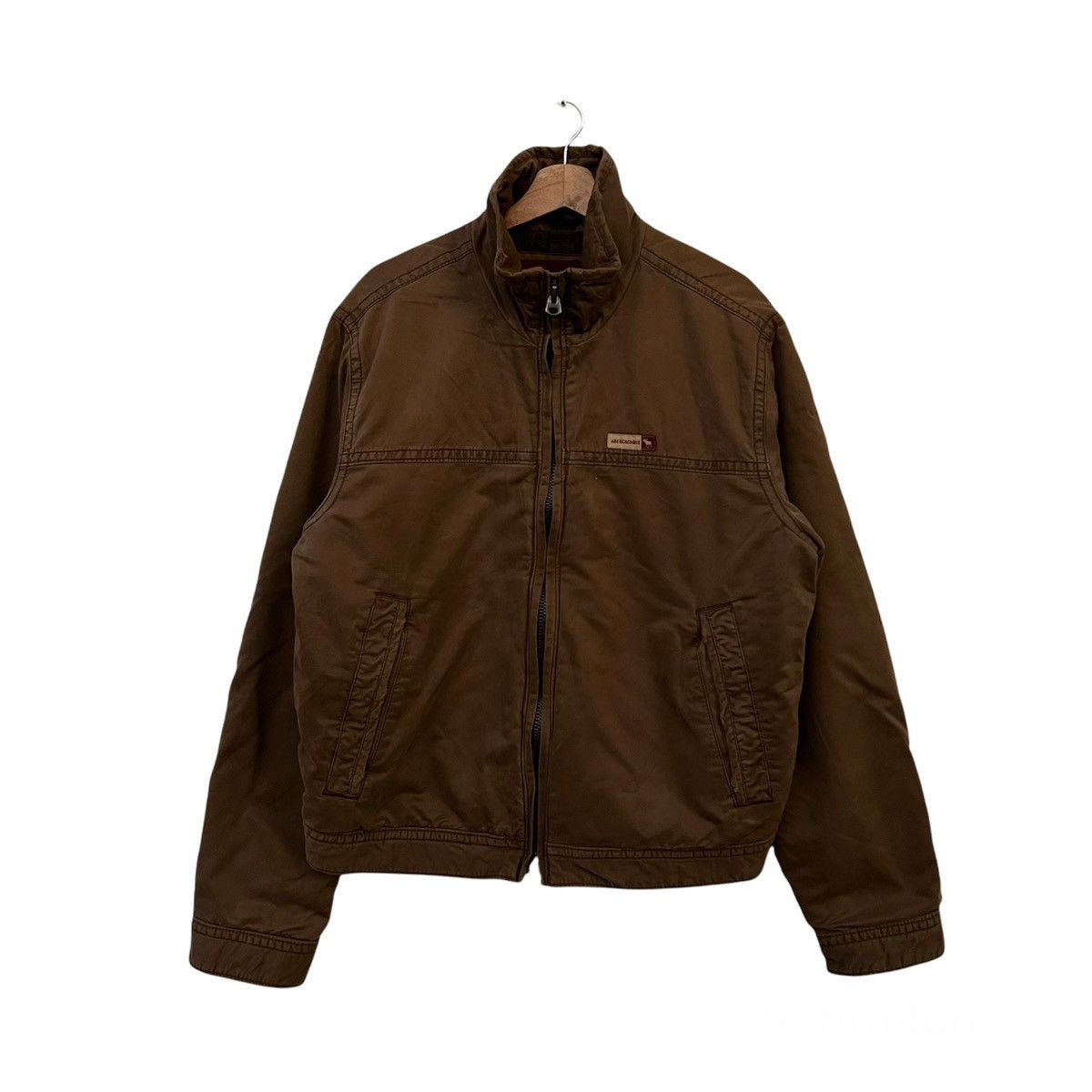 VINTAGE HIKORY CHORE HUNTING JACKET ABERCROMBIE