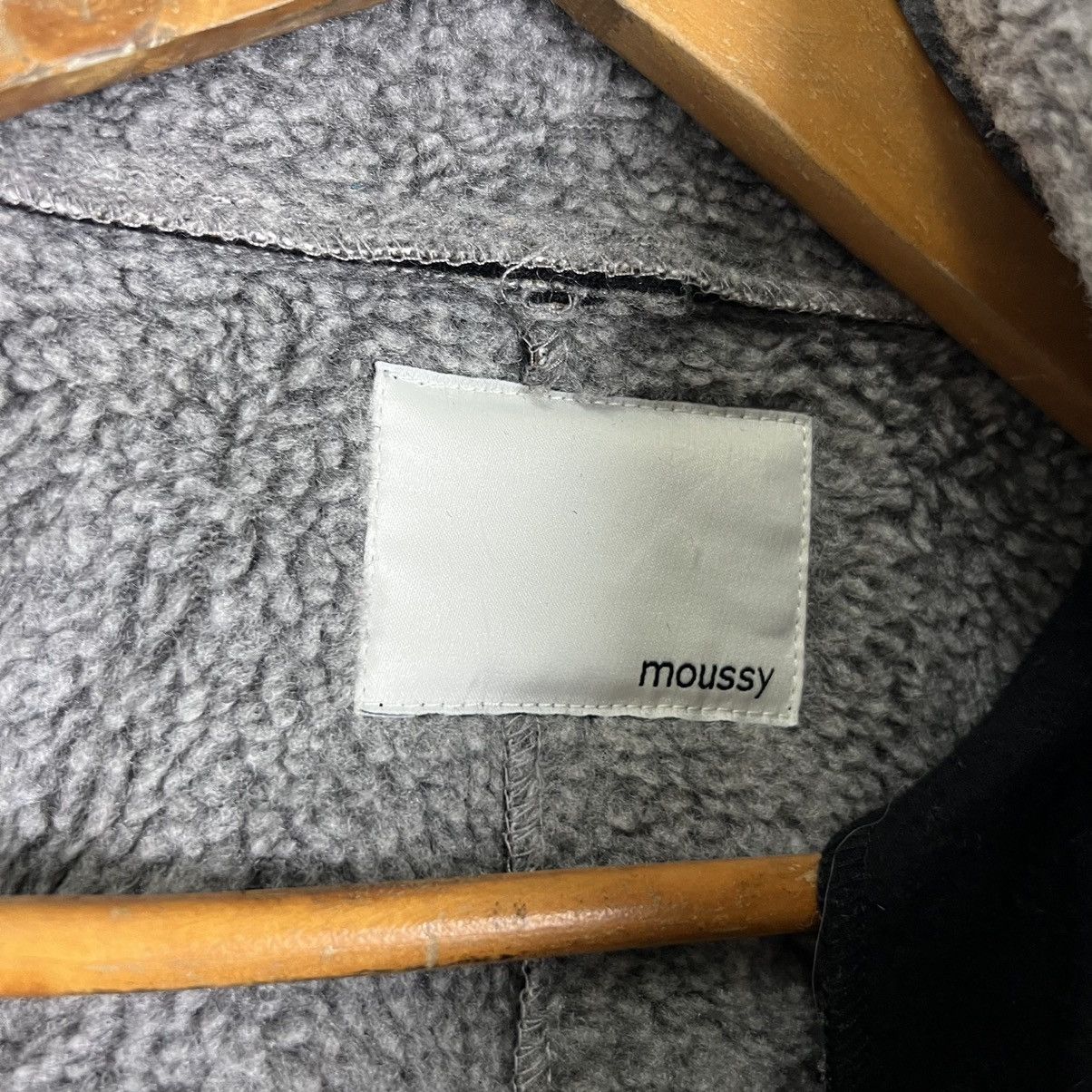 Japanese Brand DOUBLE BREAST WINTER JACKET MOUSSY ASYMMETRICAL DESIGN Size US M / EU 48-50 / 2 - 14 Thumbnail