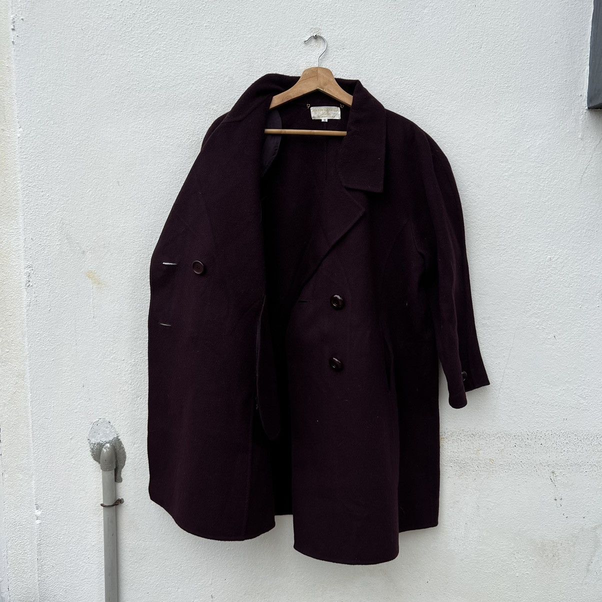 Designer WOOL LONG JACKET AGNONALANERIEGIANNI MANIGLIA MADE IN ITALY Size US L / EU 52-54 / 3 - 9 Thumbnail