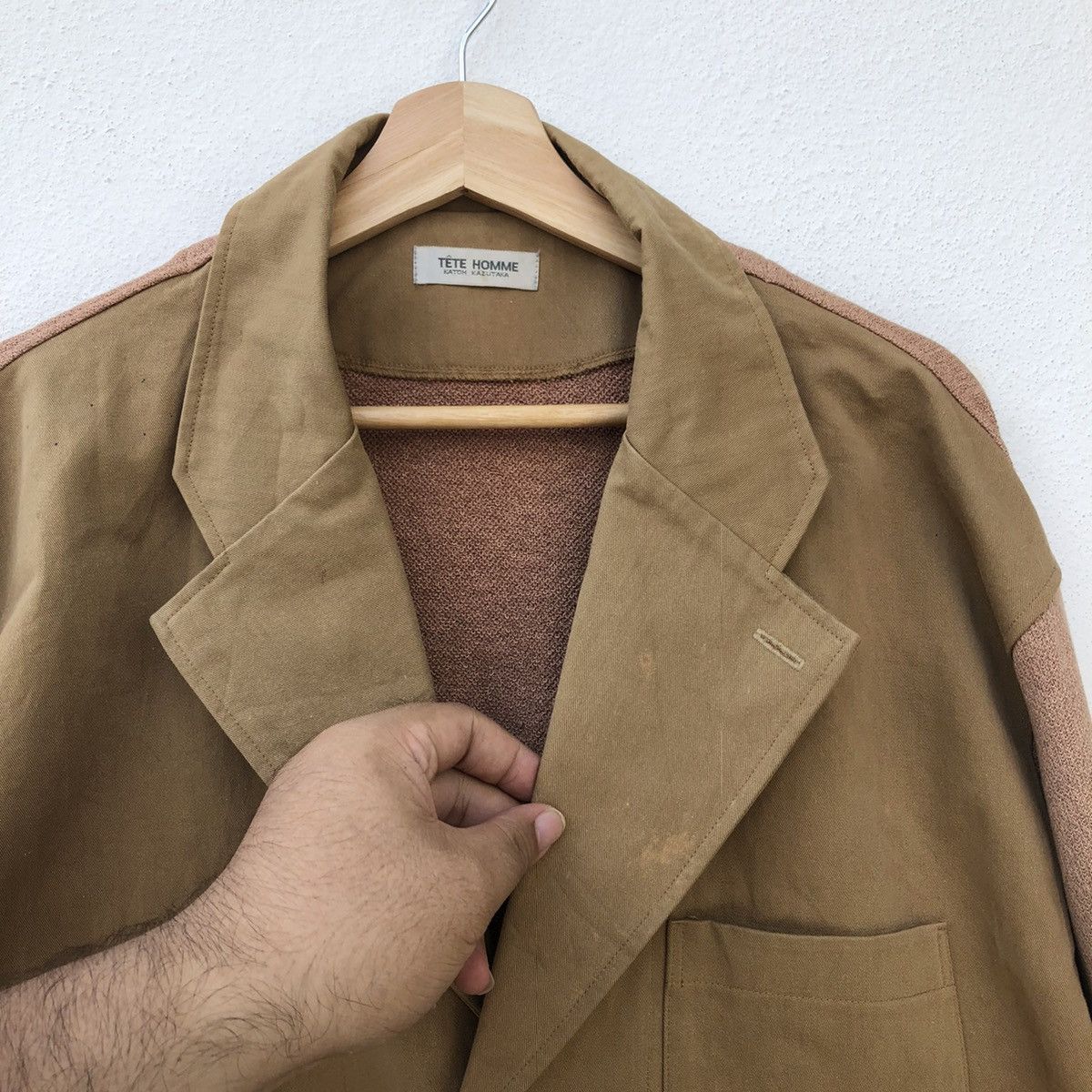 Issey Miyake TETE HOMME KATOH KAZUTAKA JAPANBY ISSEY MIYAKE CHORE JACKET Size US M / EU 48-50 / 2 - 5 Thumbnail